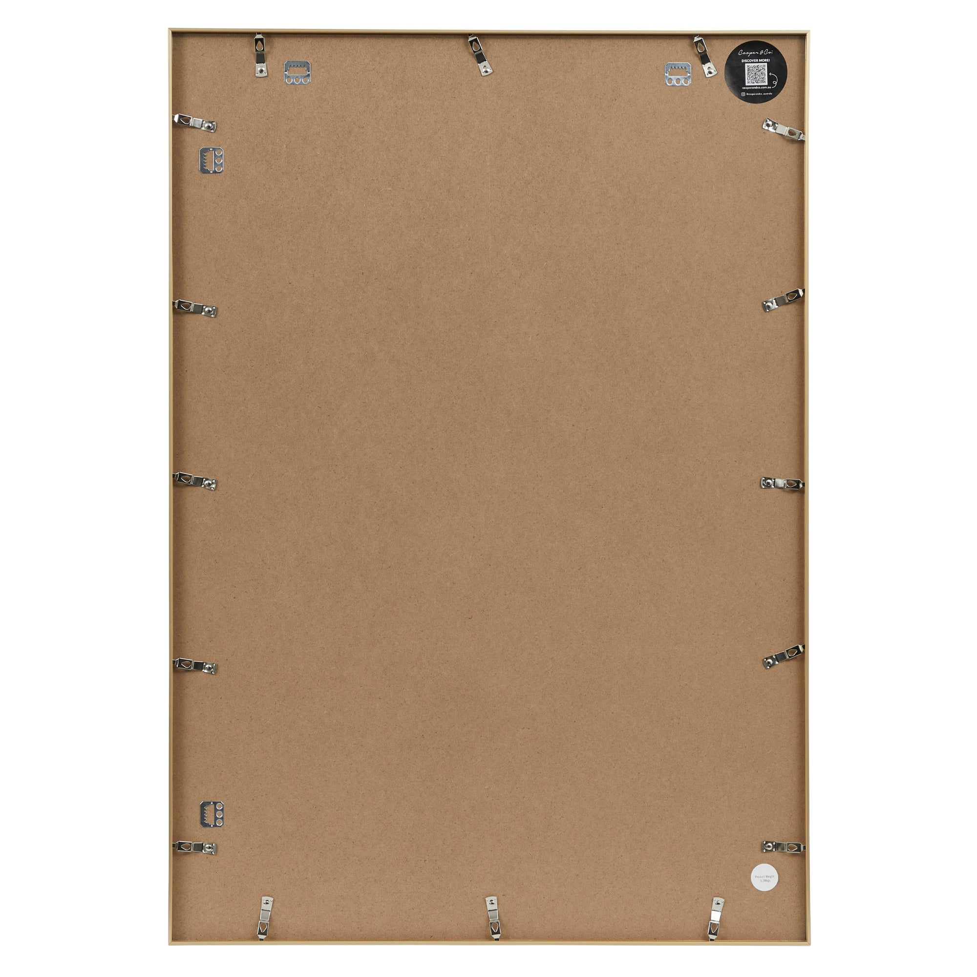70x100cm Mat to 60x90cm Premium Metal Photo Frame