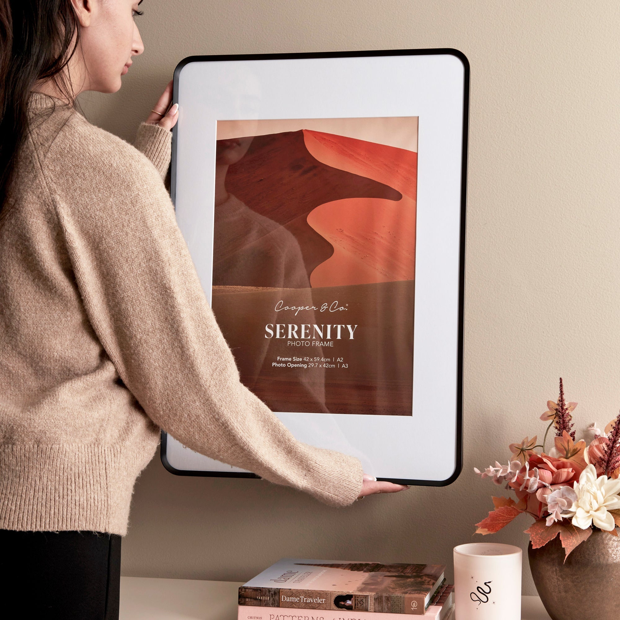 Serenity A2 Mat to A3 Photo Frame