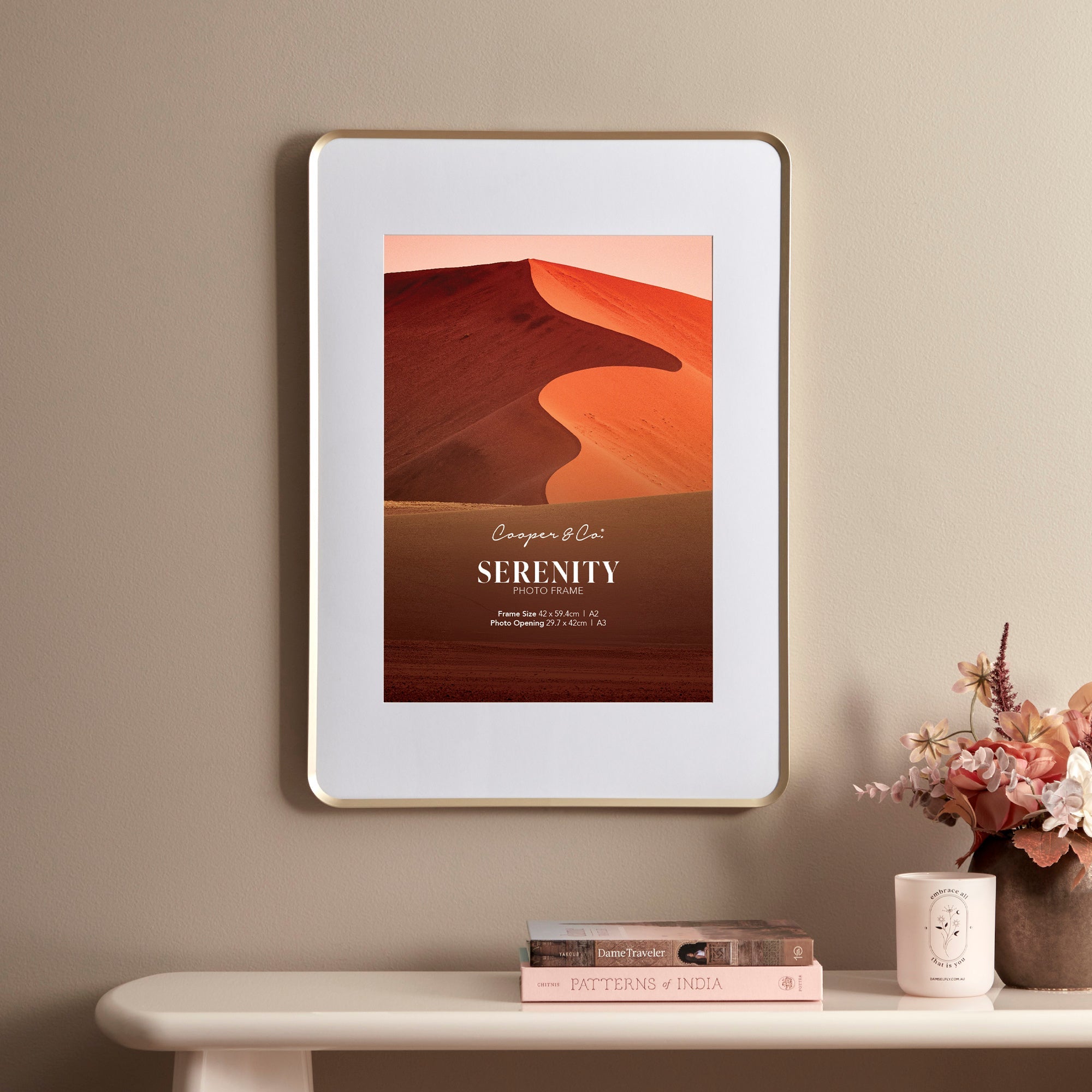 Serenity A2 Mat to A3 Photo Frame