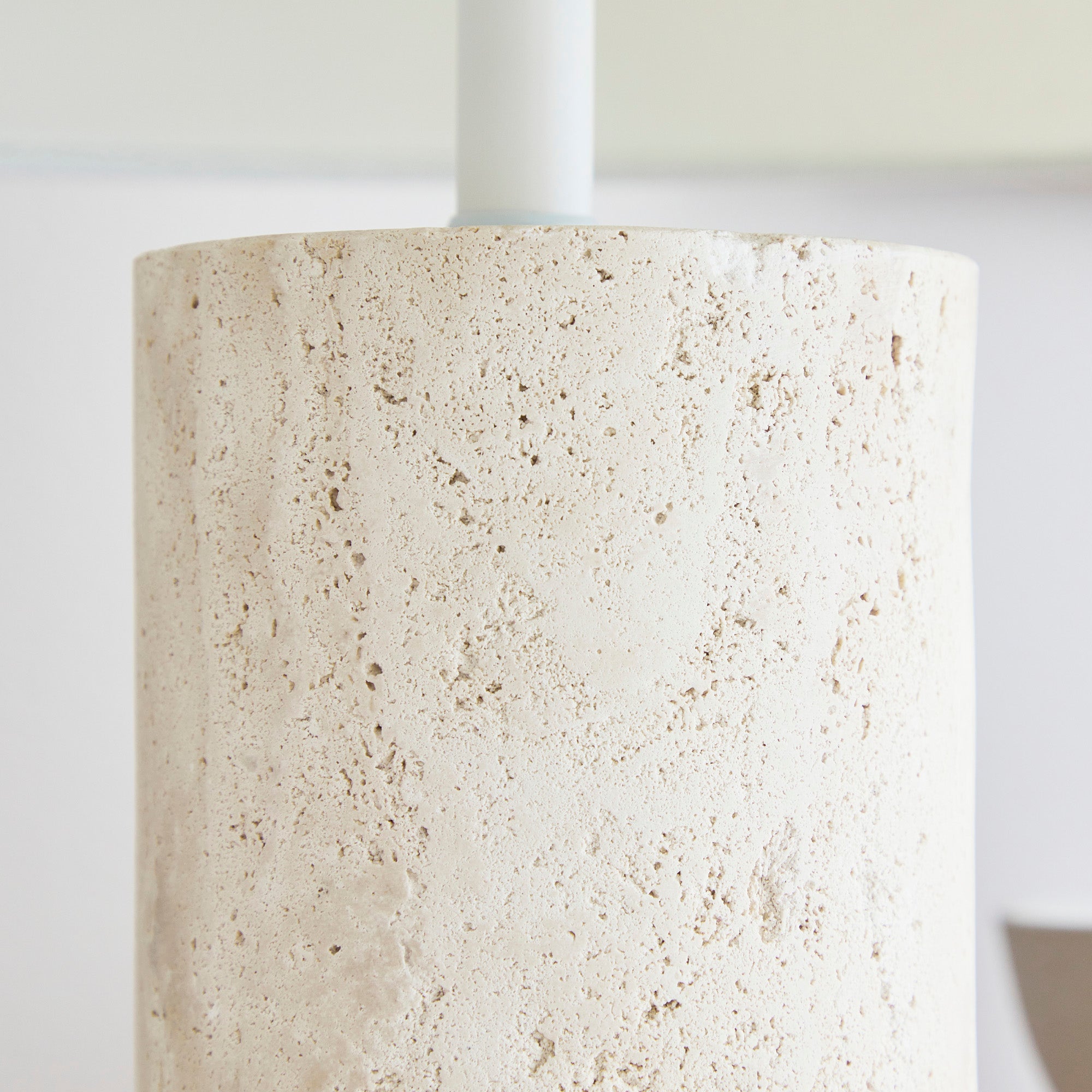 Astrid Travertine Table Lamp Natural