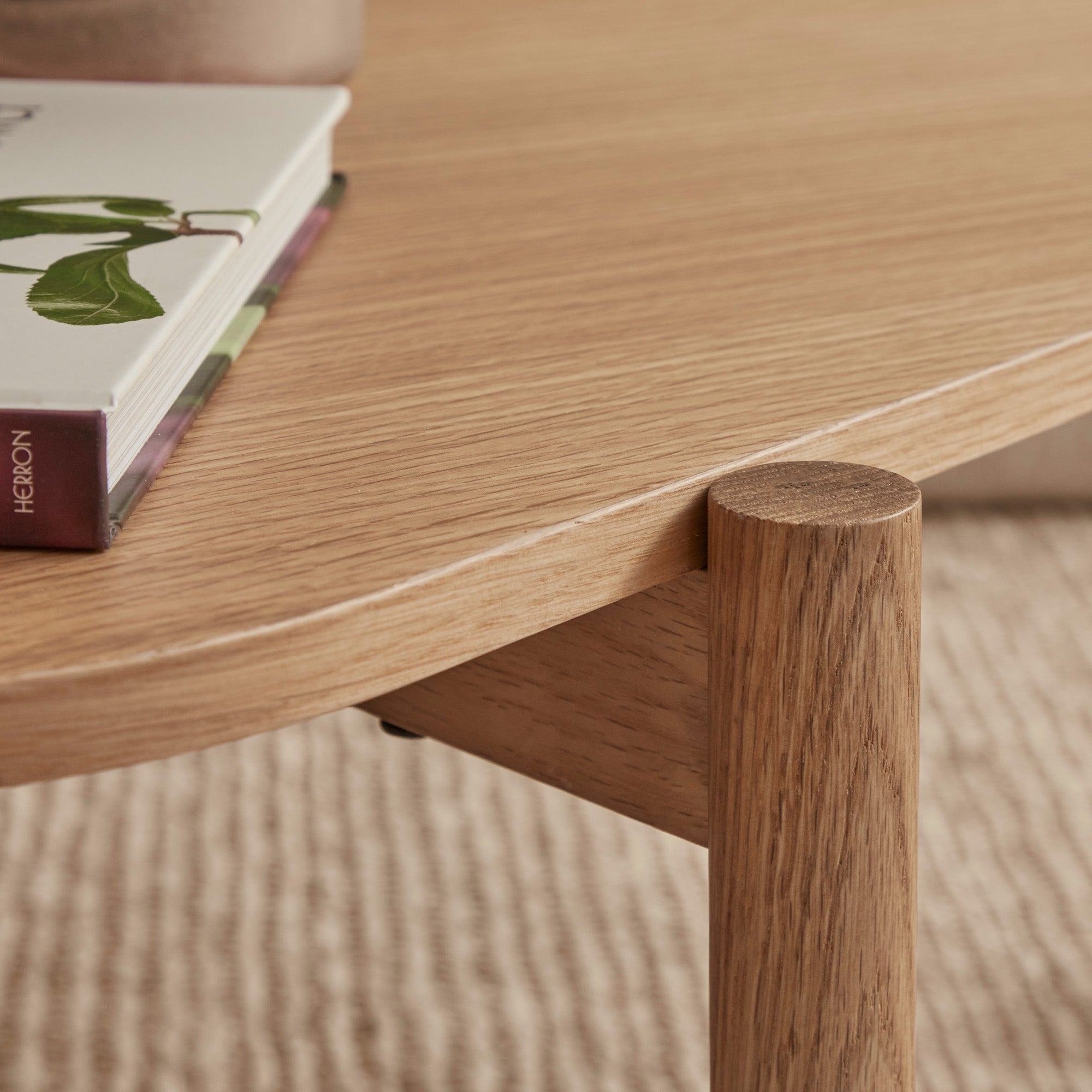 Adelaide Asymetric Coffee Table Oak