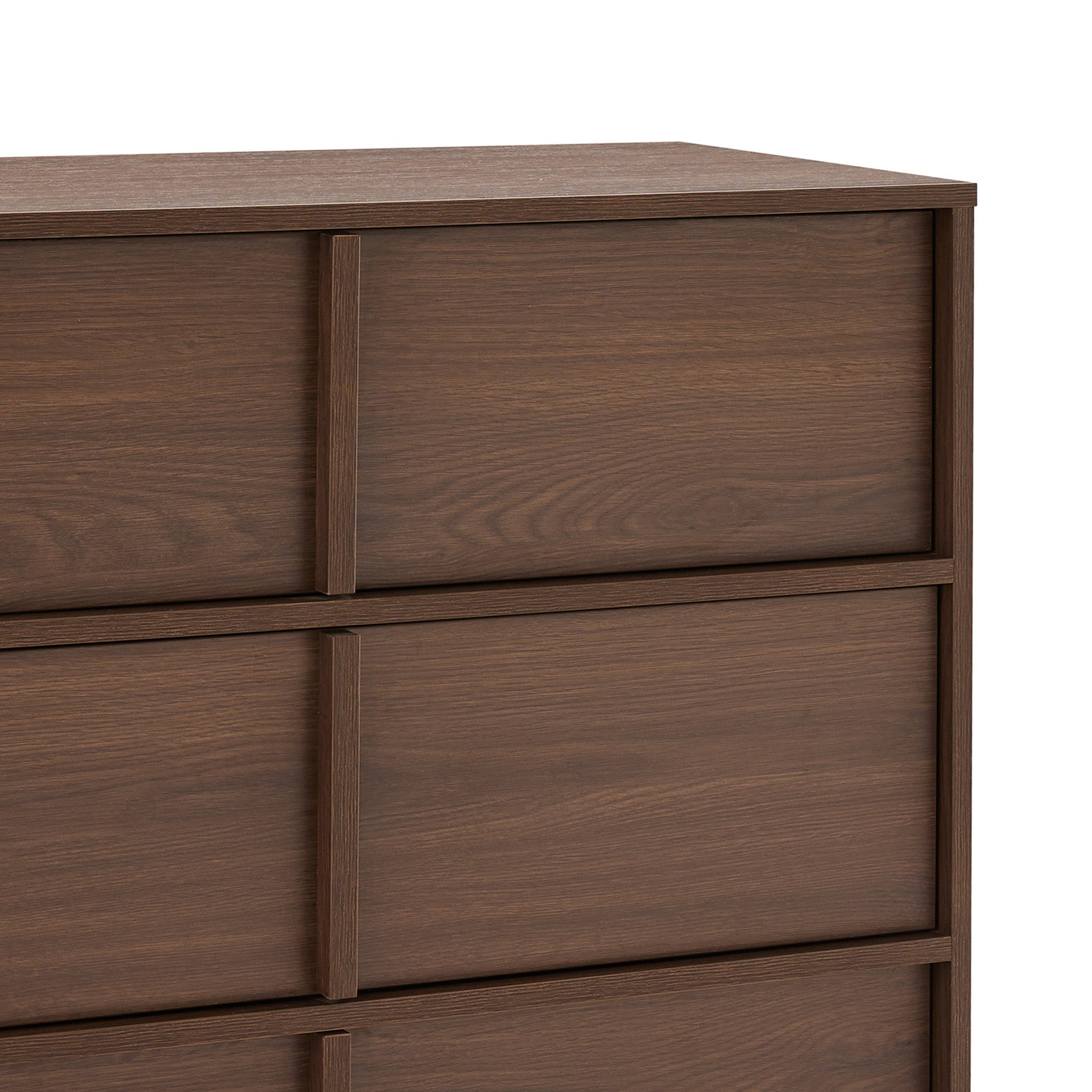 Auggie Chest of 3 Drawers Walnut
