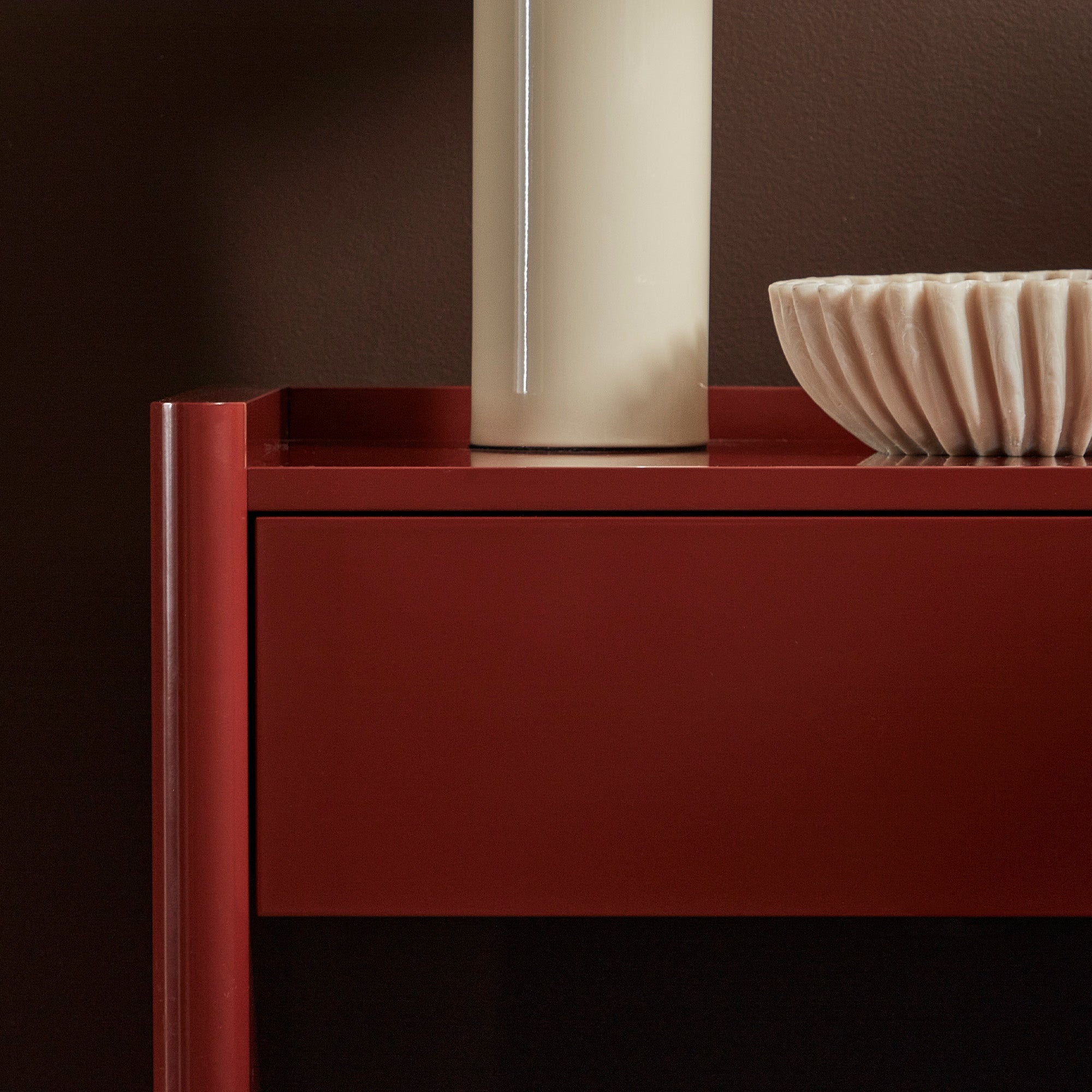 Martine Bedside Table Wine