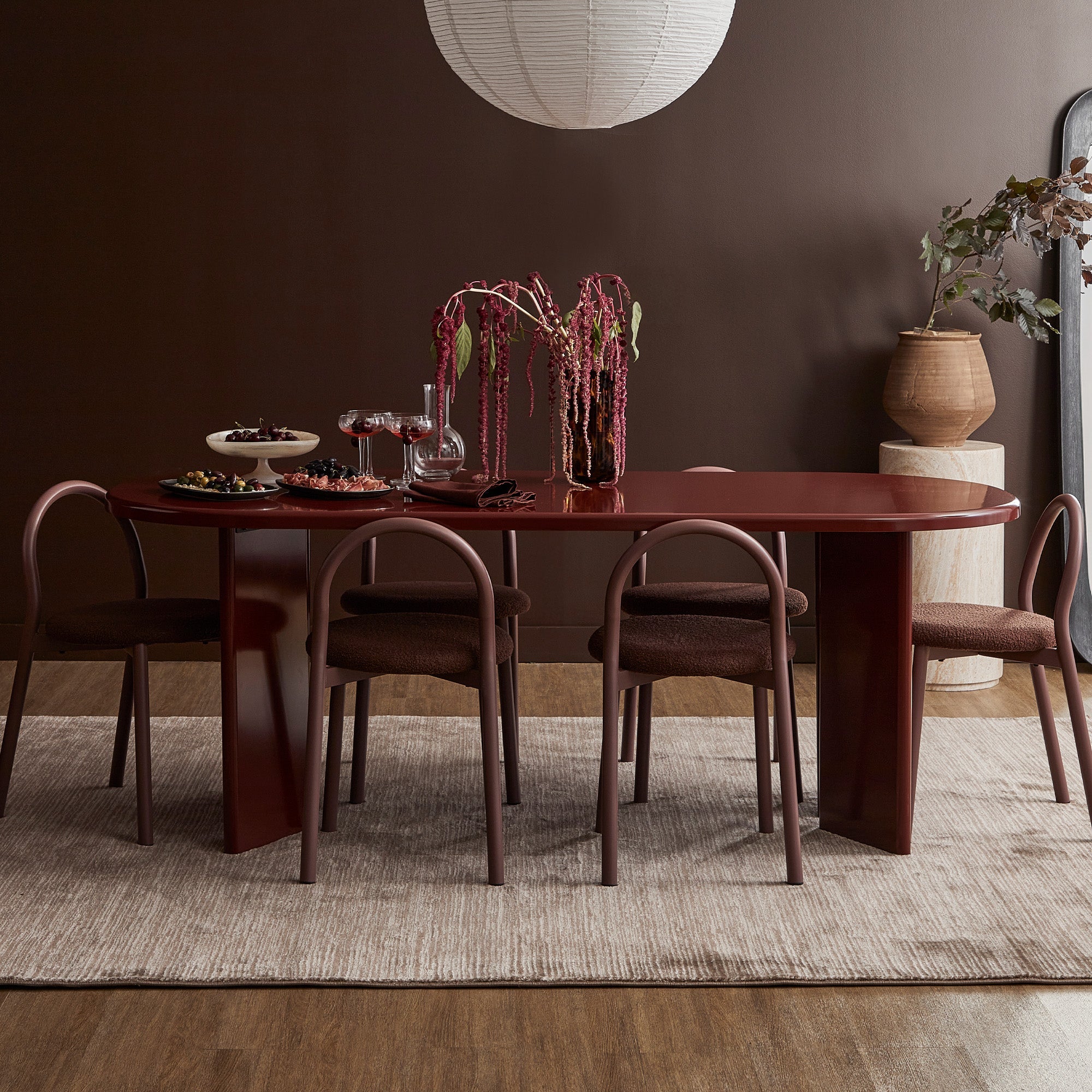 Martine Dining Table Wine (200cm)
