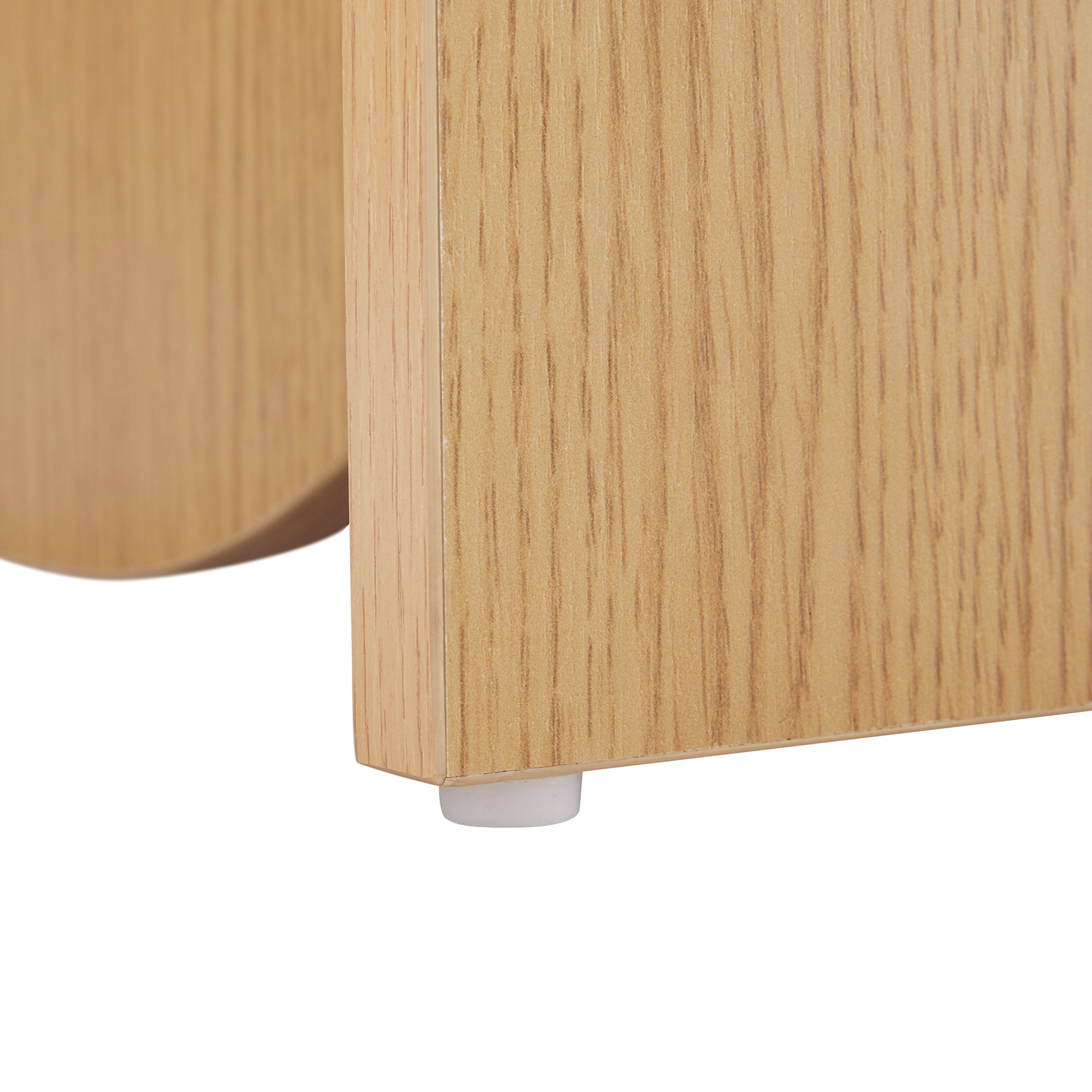 Mason Side Table Oak Travertine Look