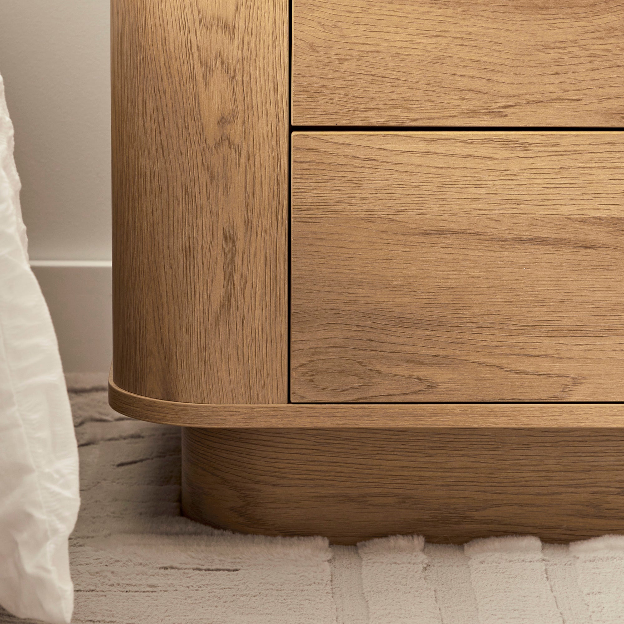 Nina Bedside Table Oak