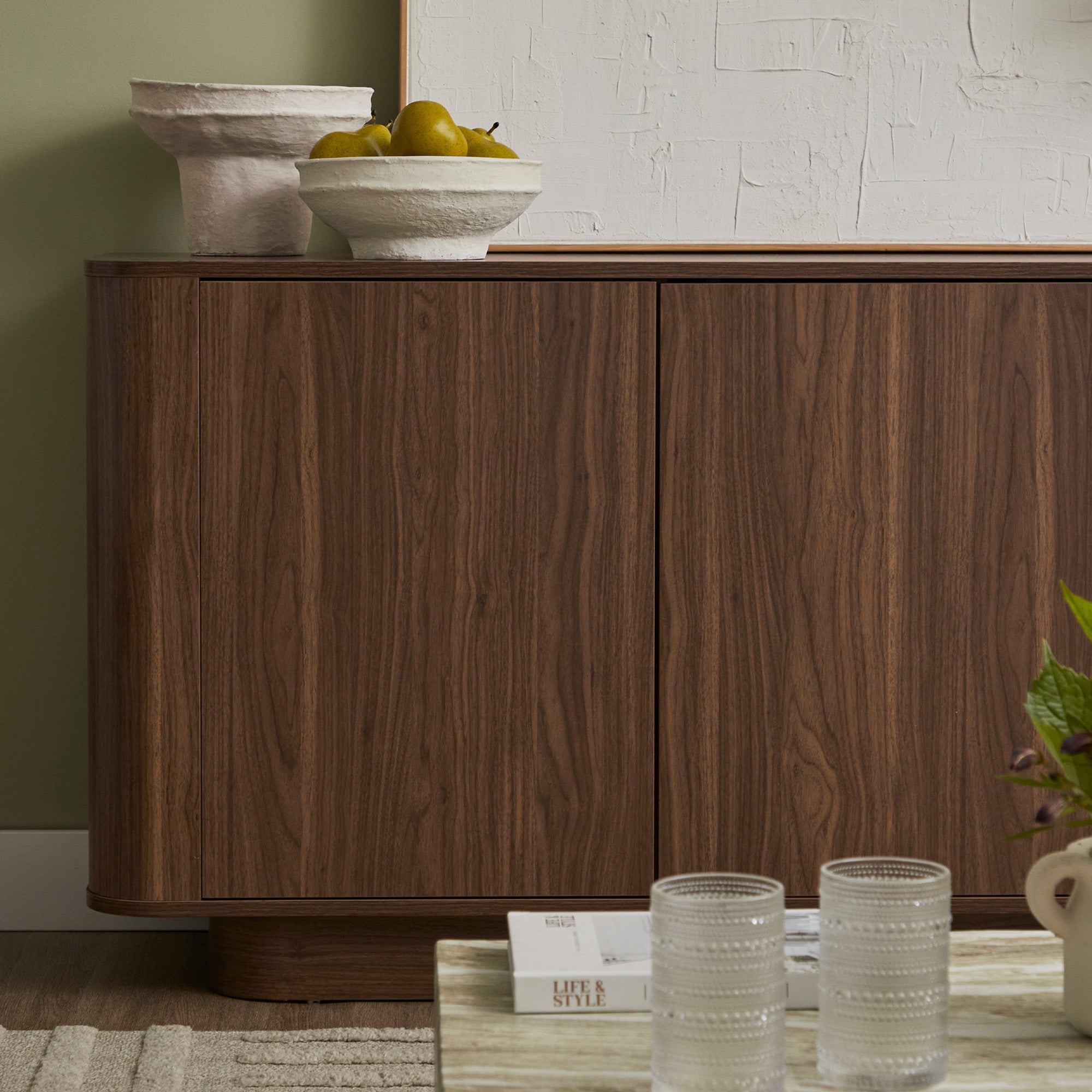 Nina Buffet Walnut (160cm)