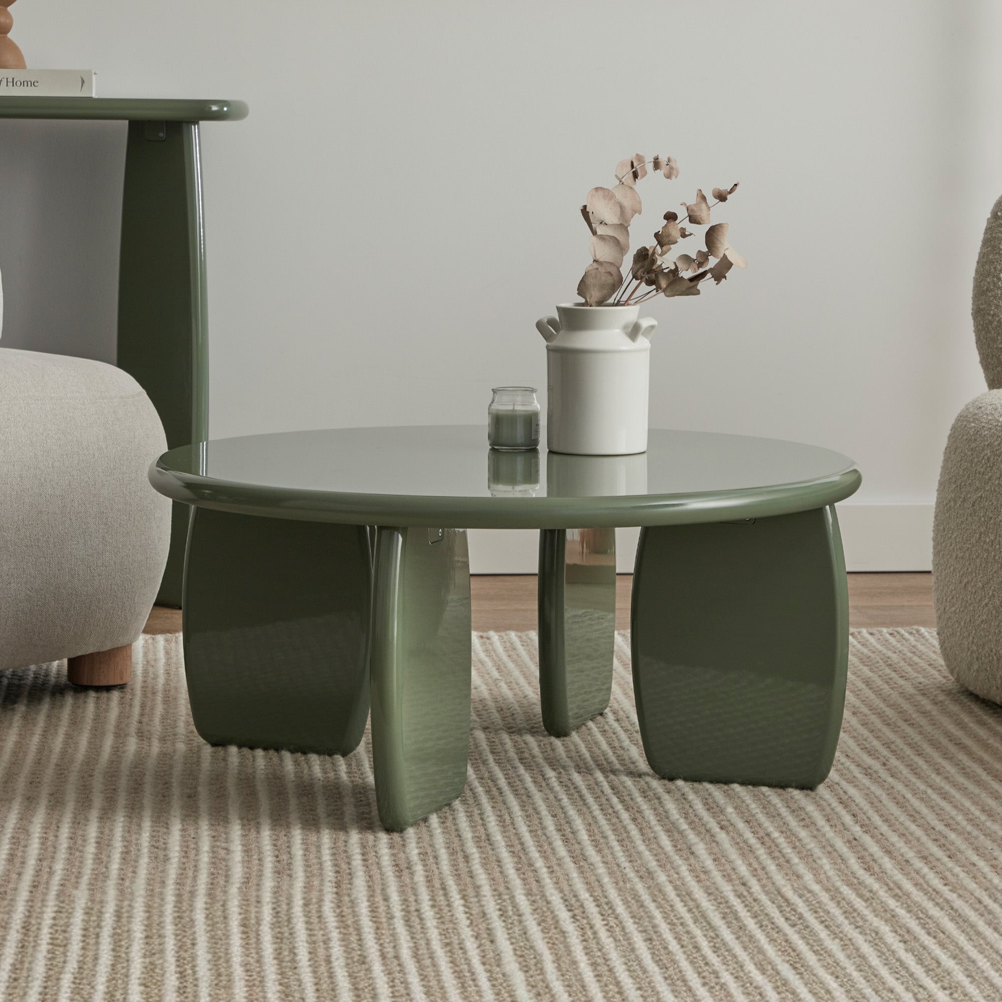 Charlie Gloss Coffee Table Green