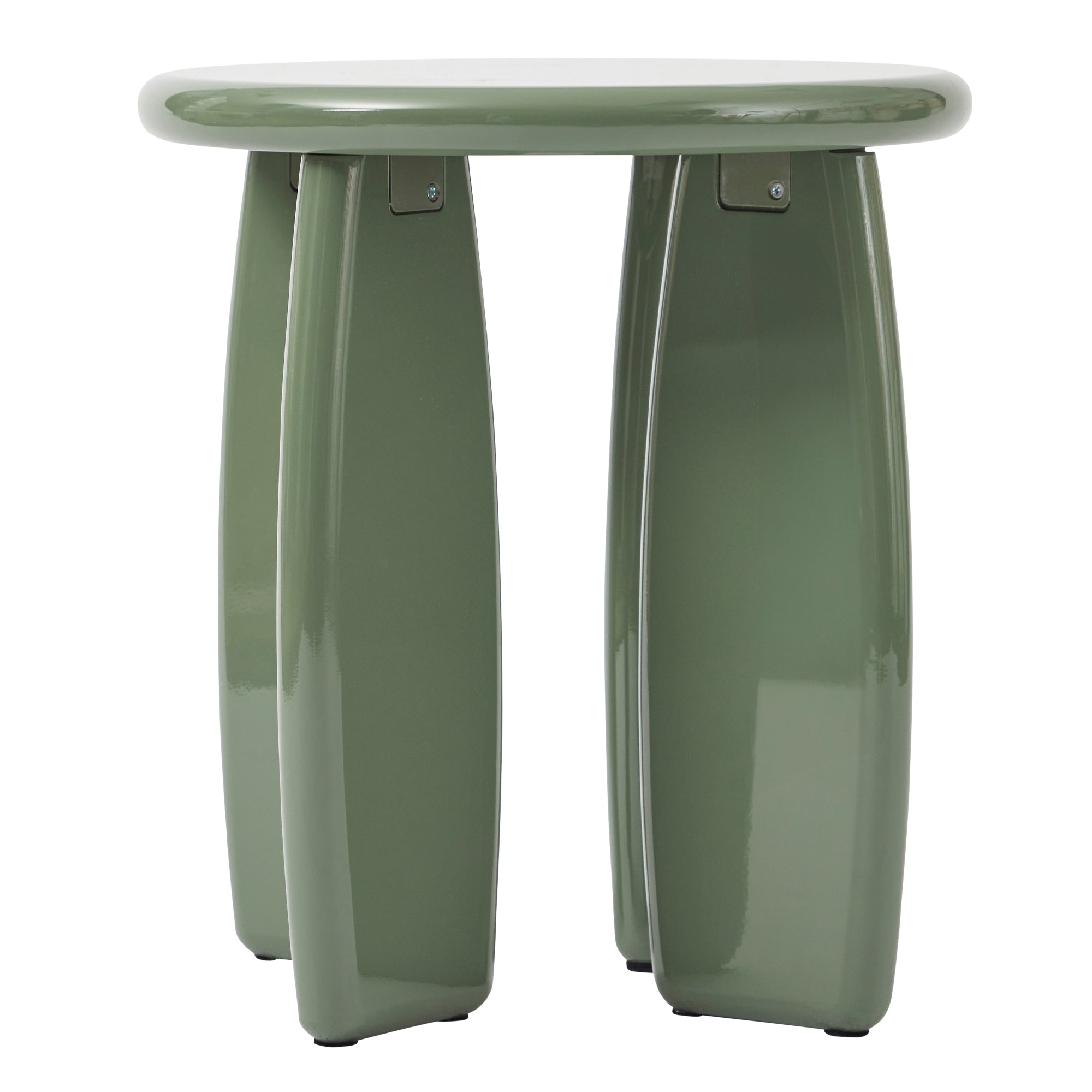 Charlie Gloss Side Table Green