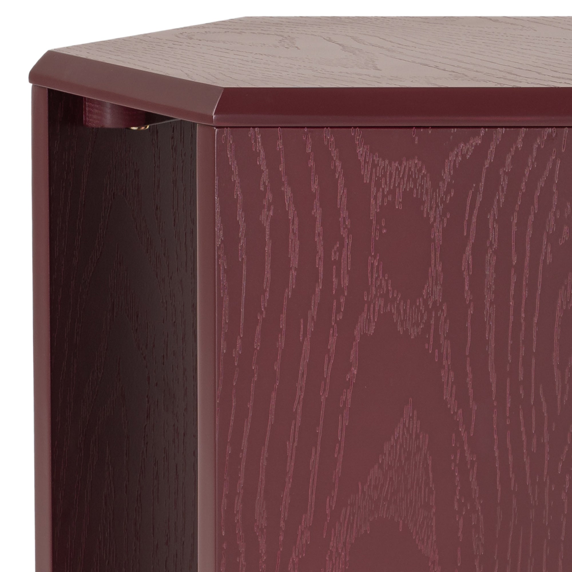 Megara Side Table Merlot