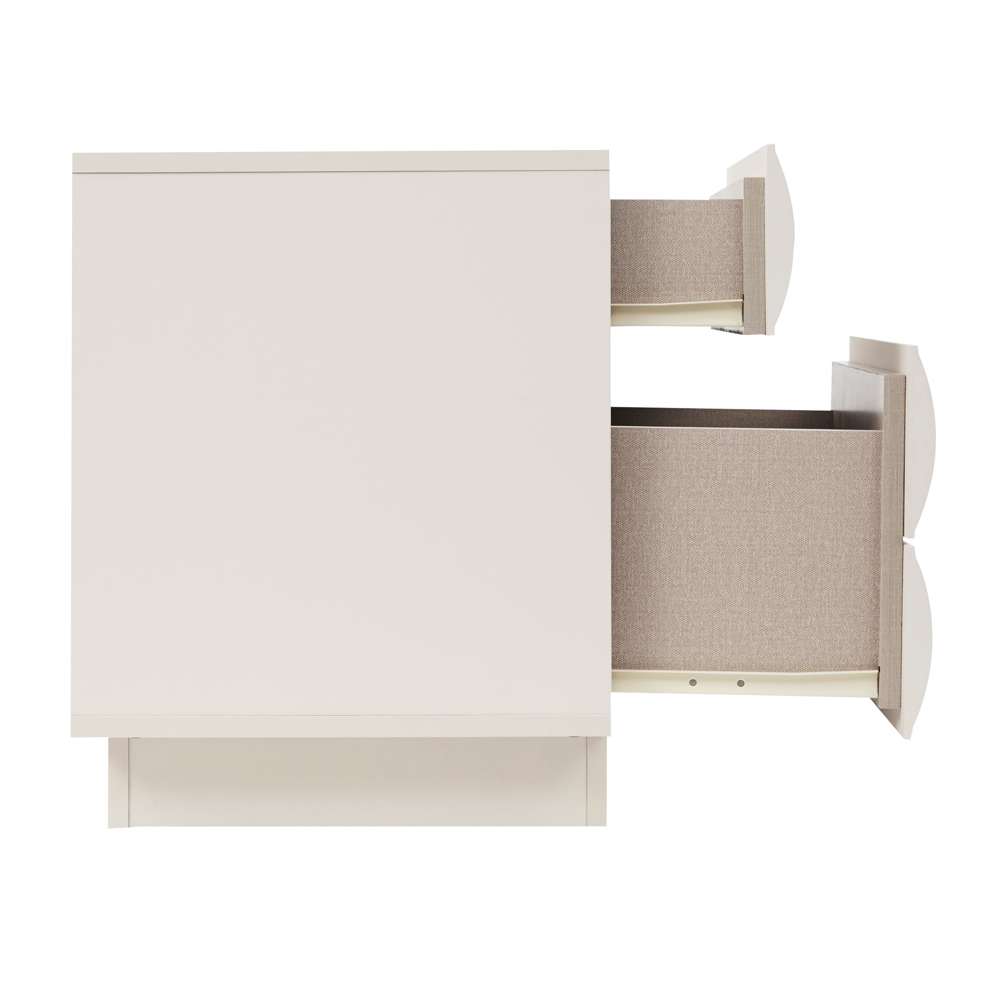 Elsene Bedside Table Grey (Set of 2)