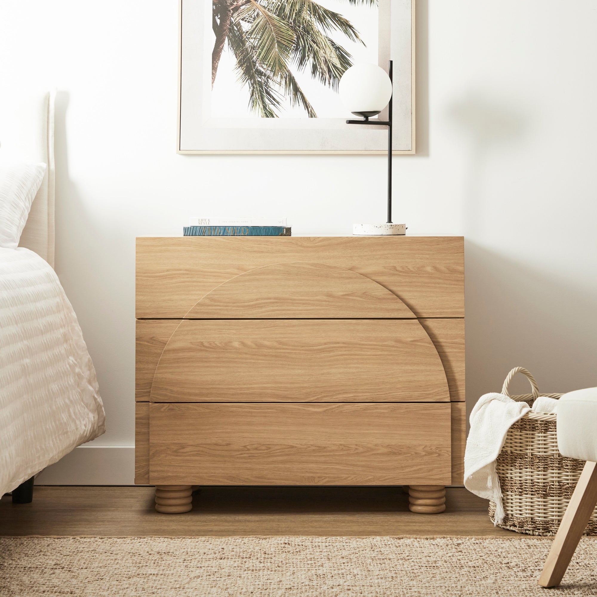 Kaari Chest of 3 Drawers Natural