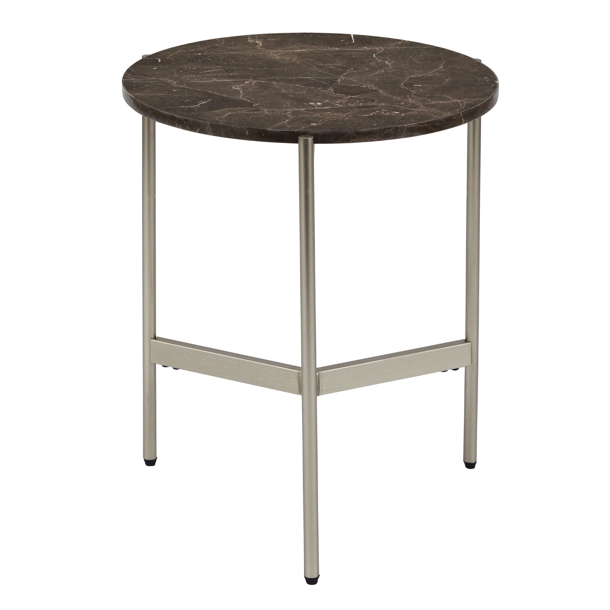 Beau Marble Side Table Grey
