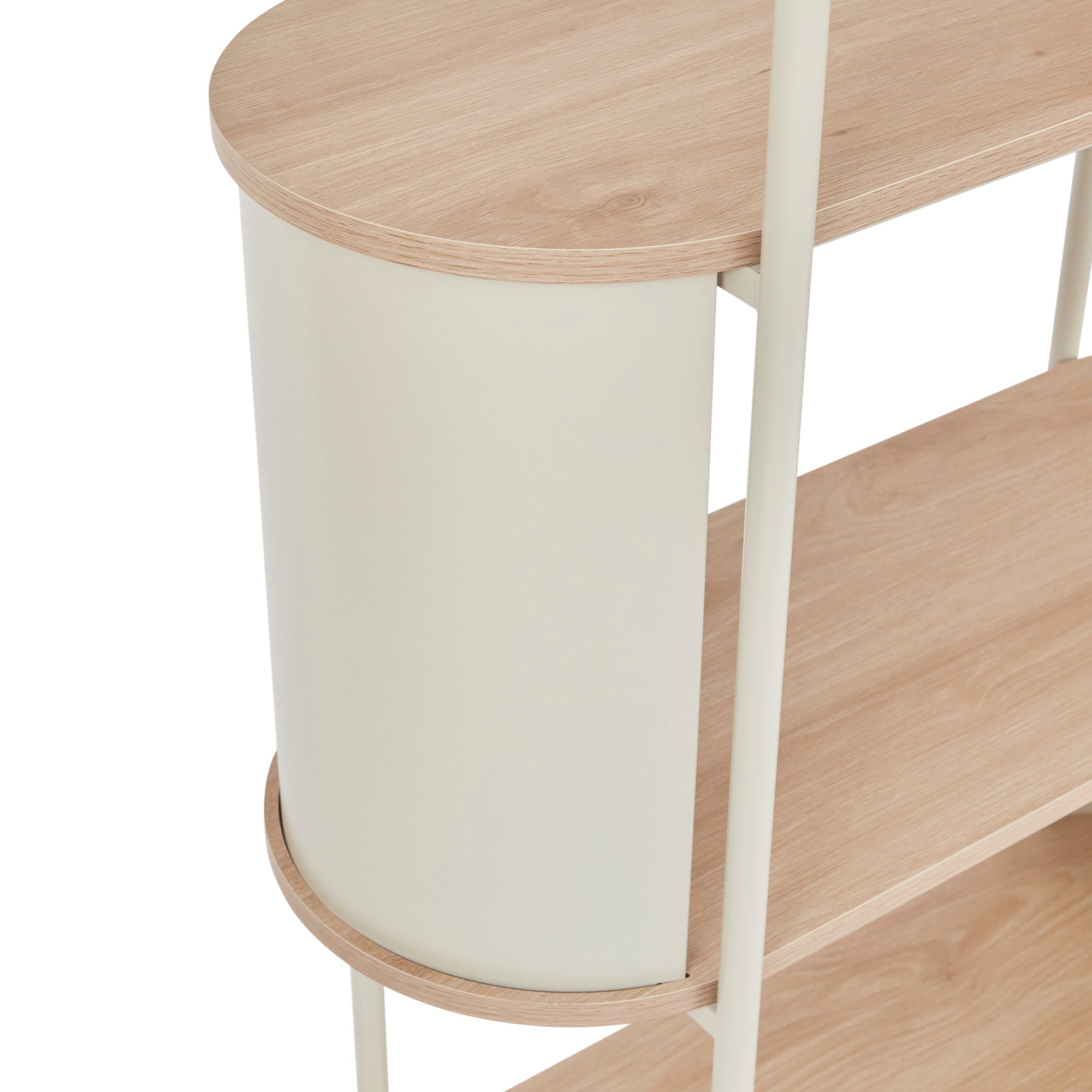 Boston Bookcase Cream