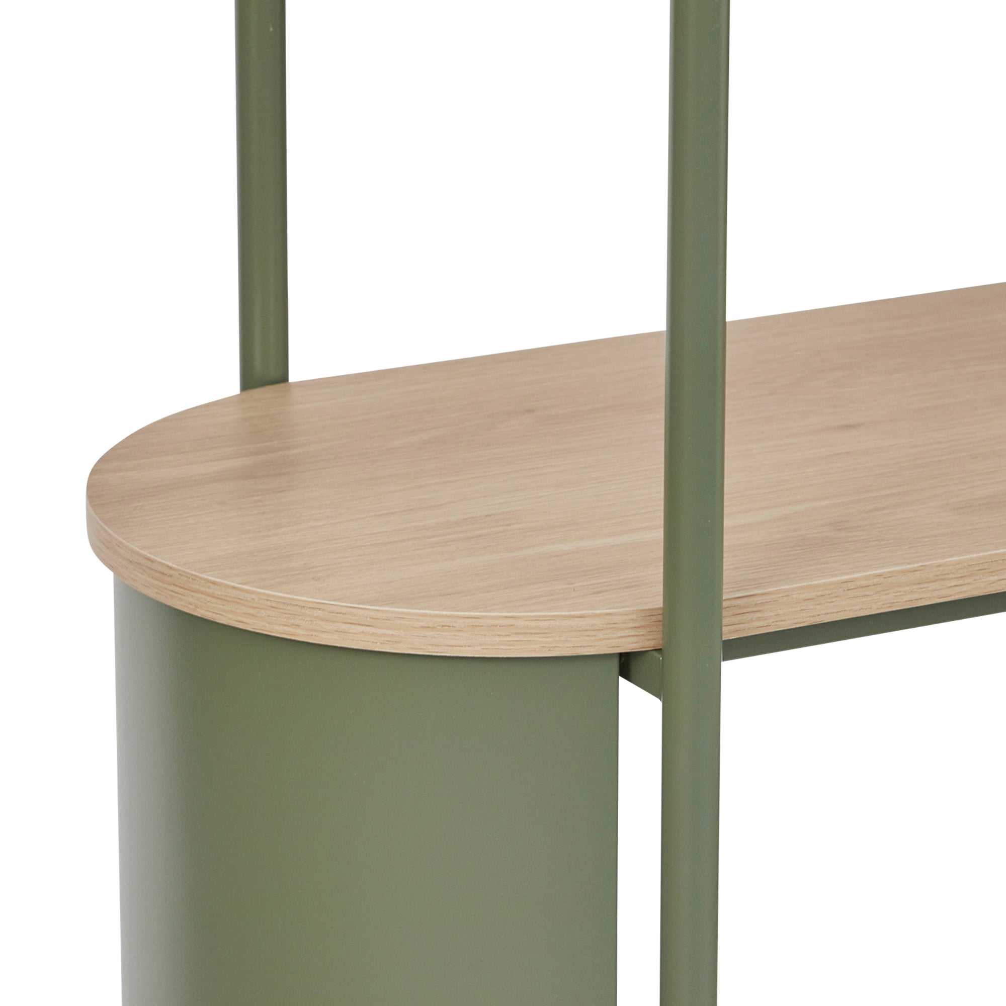 Boston Bookcase Green
