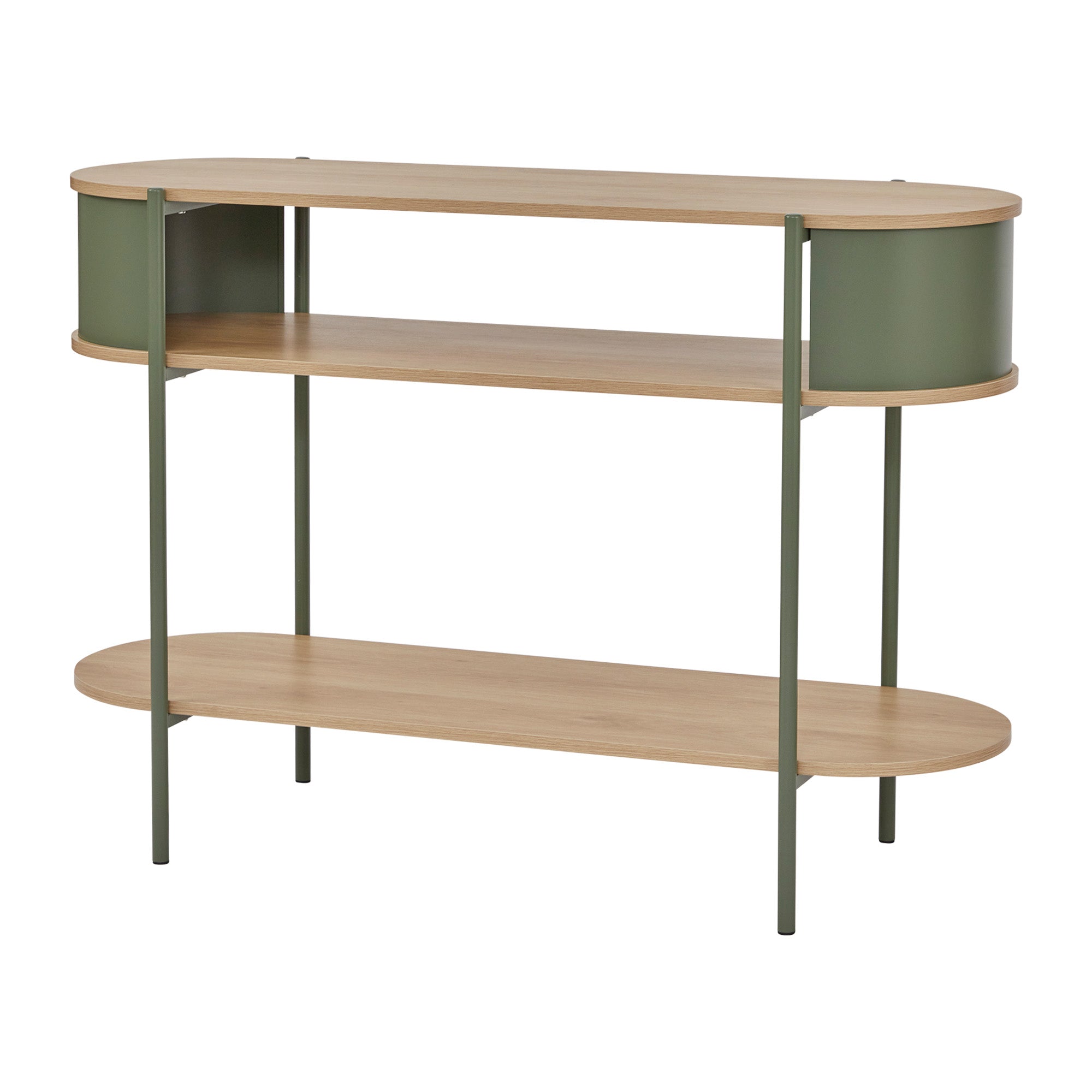 Boston Console Table Green (110cm)