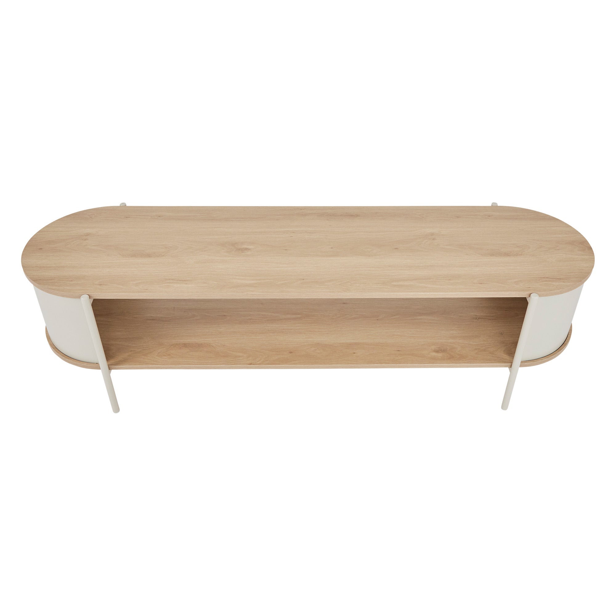 Boston Entertainment Unit Cream (150cm)