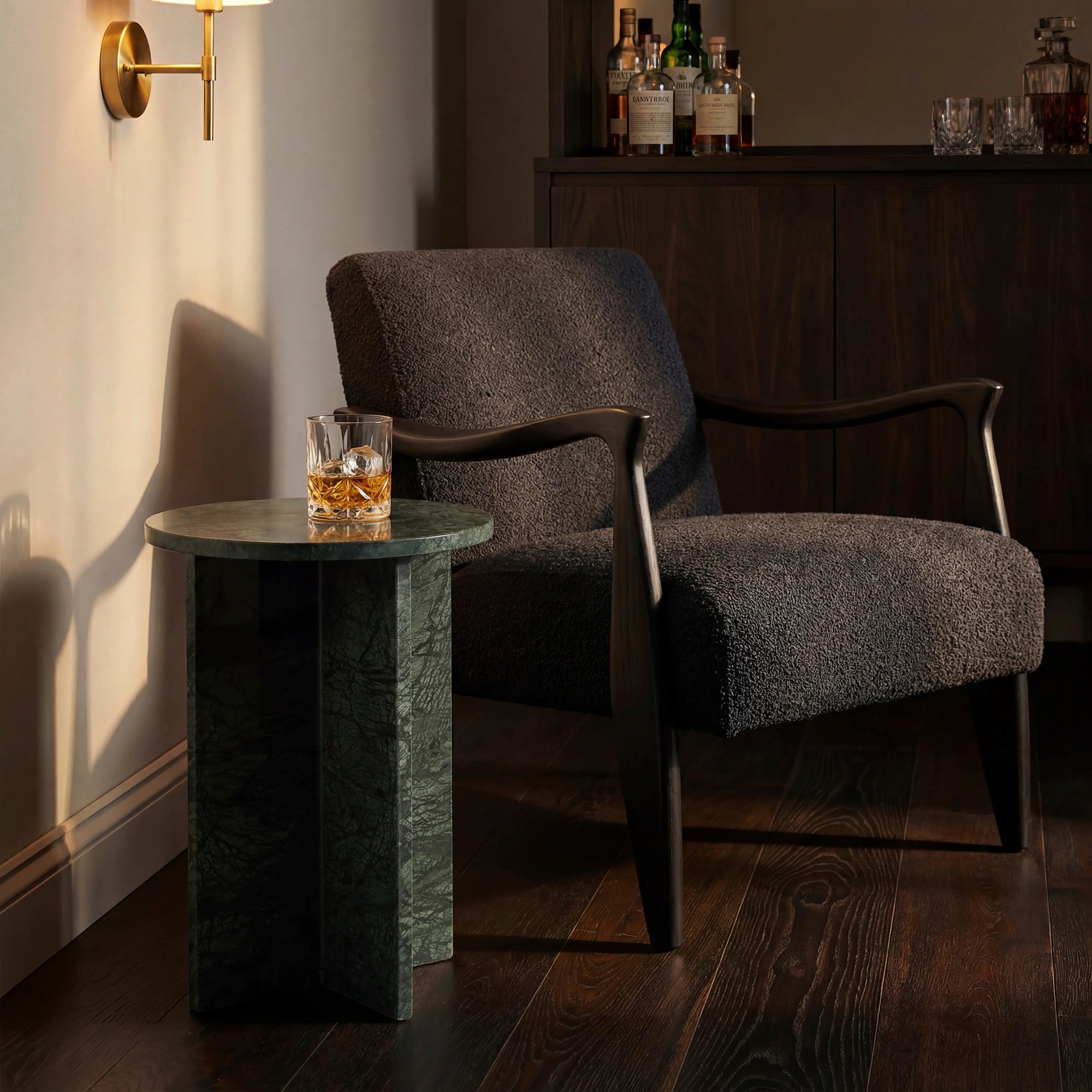 Lupe Marble Table Green