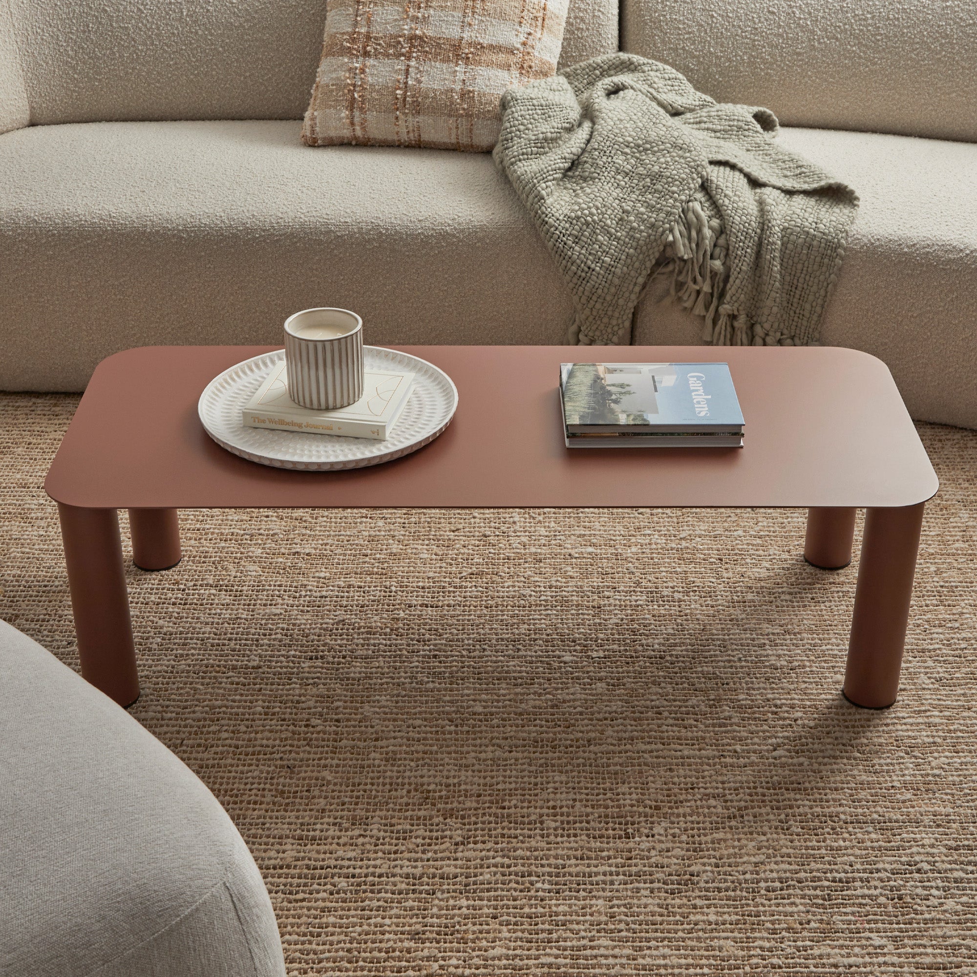 Maison Metal Coffee Table Mocha