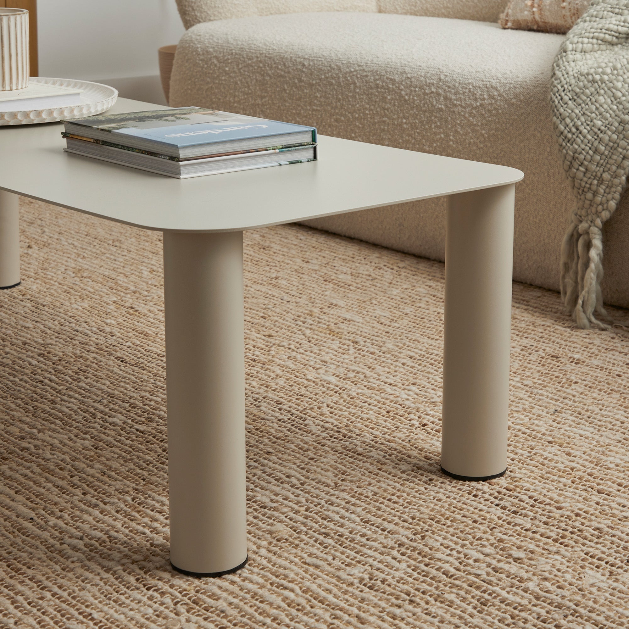 Maison Metal Coffee Table Birch