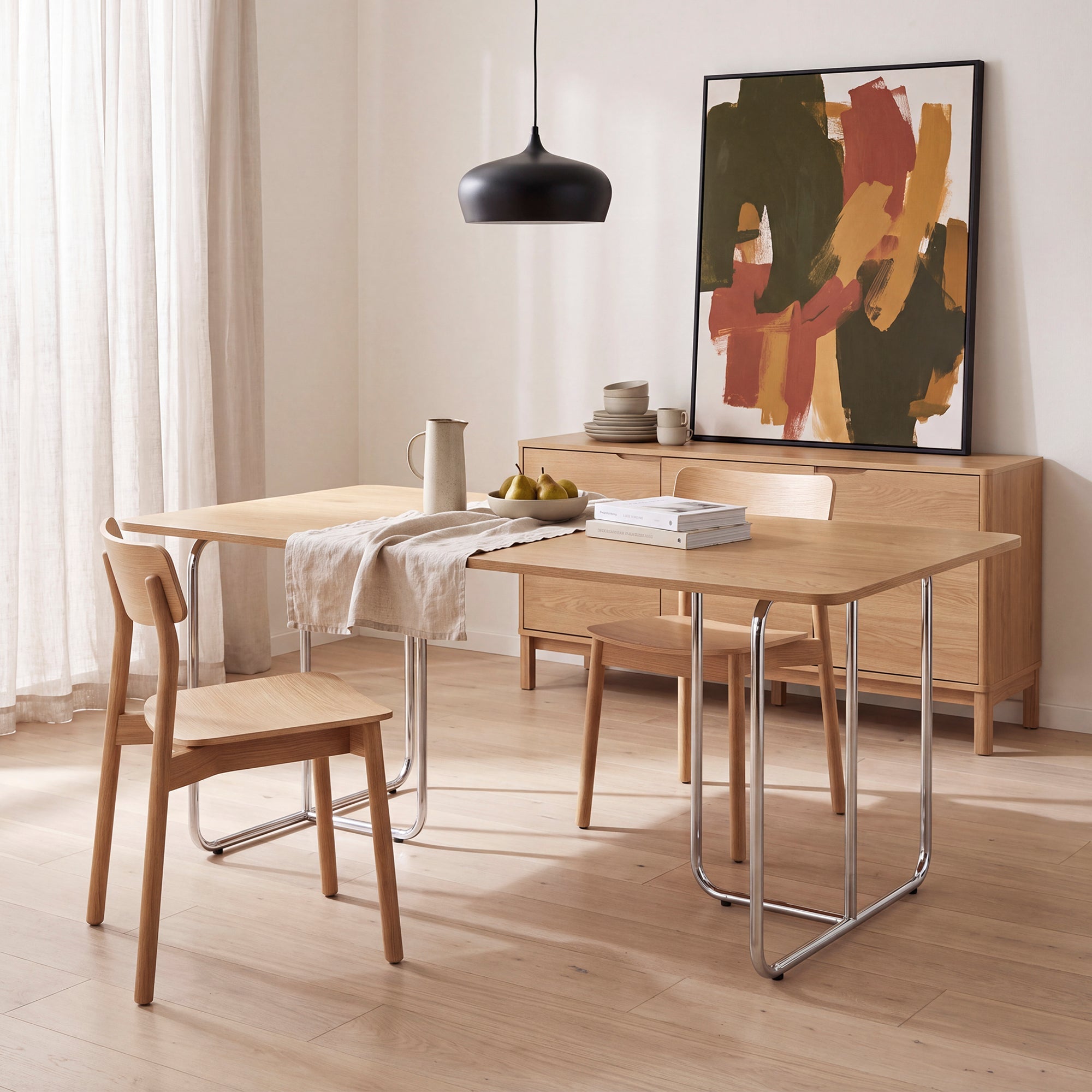 Mara 180cm Dining Table Oak