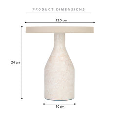 Oliver LED Table Lamp Beige (Set of 2)