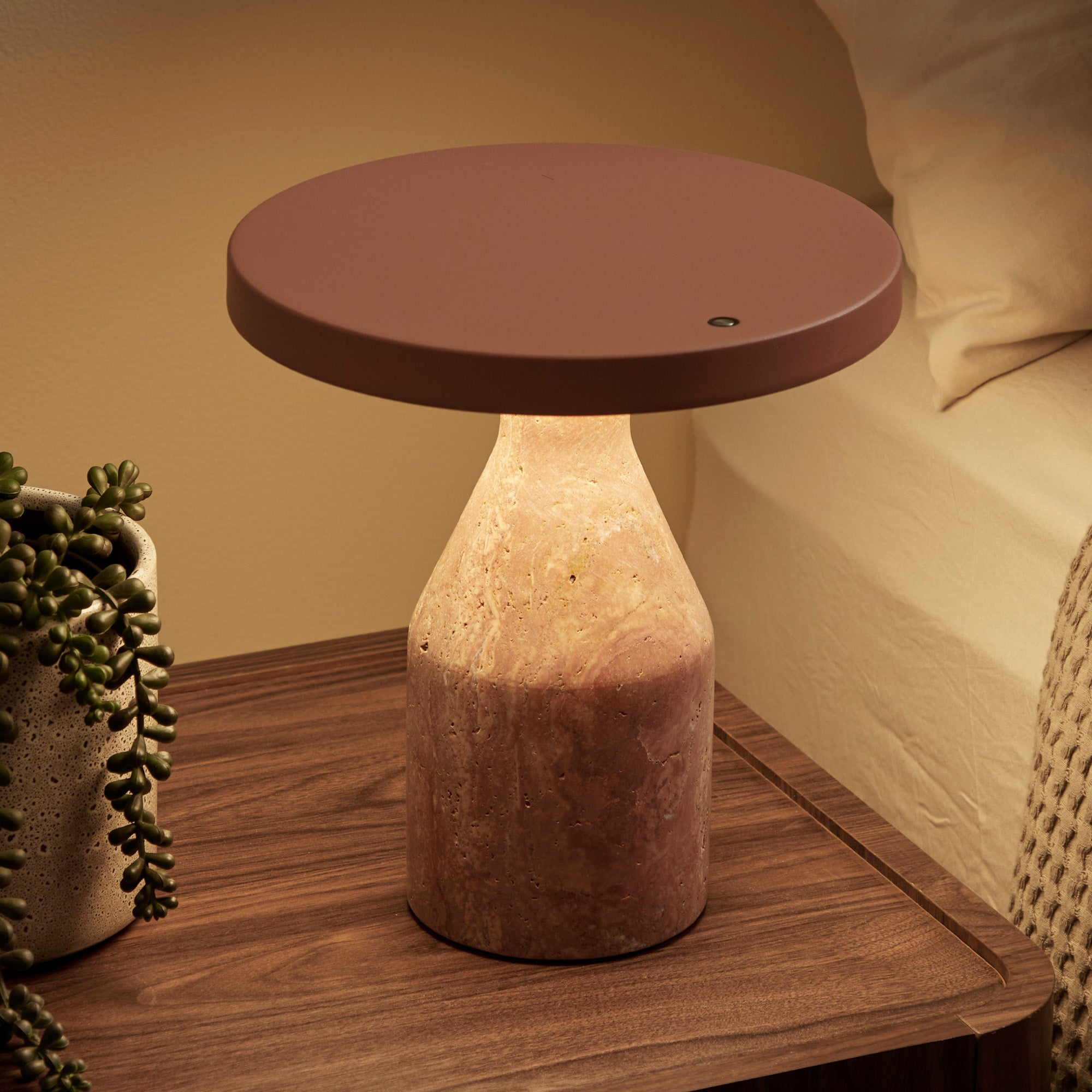 Oliver LED Table Lamp Terracotta