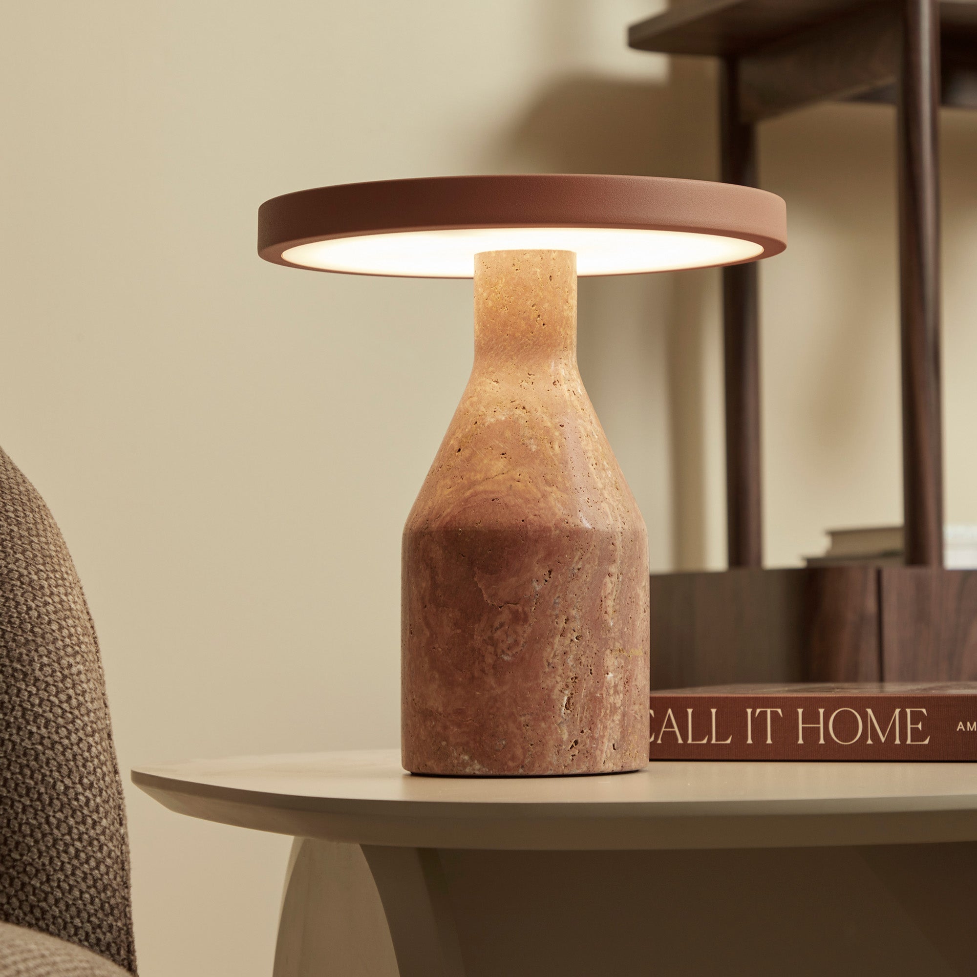 Oliver LED Table Lamp Terracotta