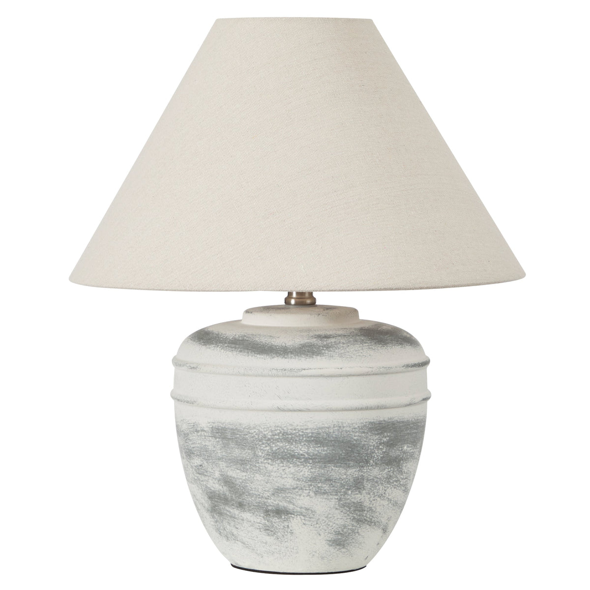 Katara Rustic Terracotta Table Lamp Beige