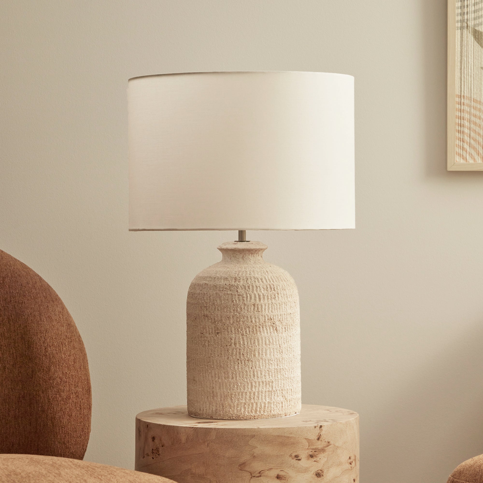 Shiloh Table Lamp Sandstone (Set of 2)