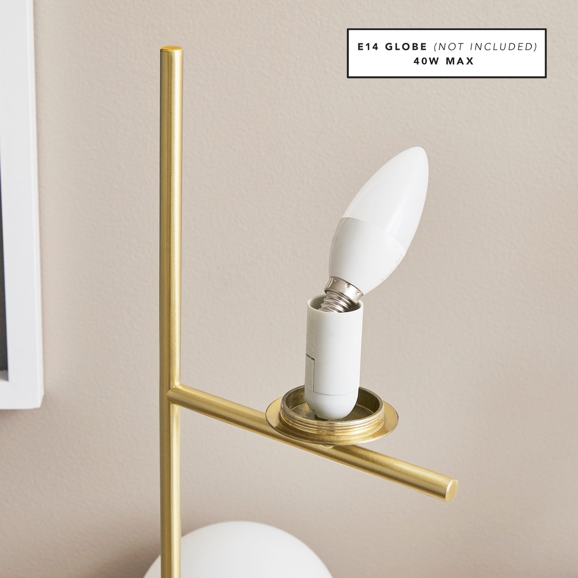 Mateo Table Lamp Gold (Set of 2)