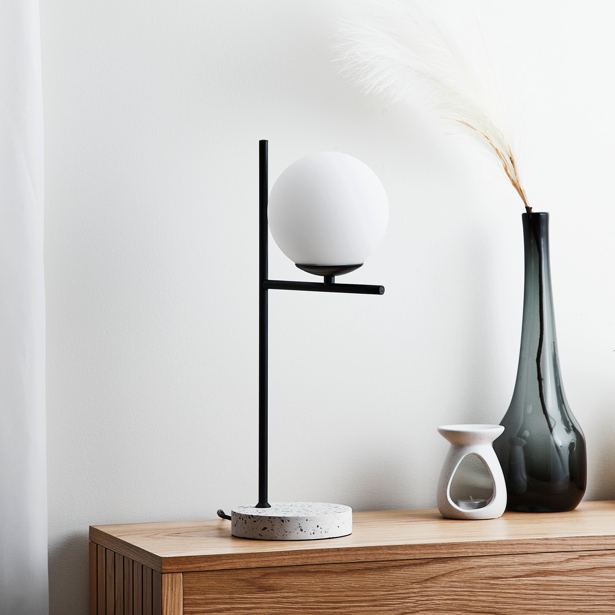 Mateo Table Lamp Black (Set of 2)