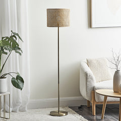 St Lucia Floor Lamp Natural