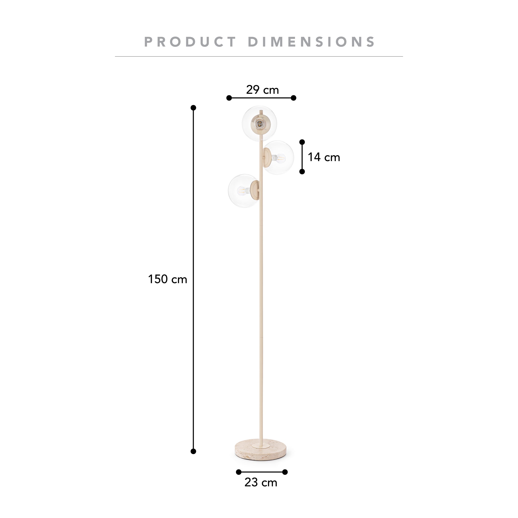 Mateo Floor Lamp Oat