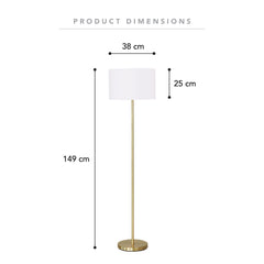 Ella Floor Lamp Gold