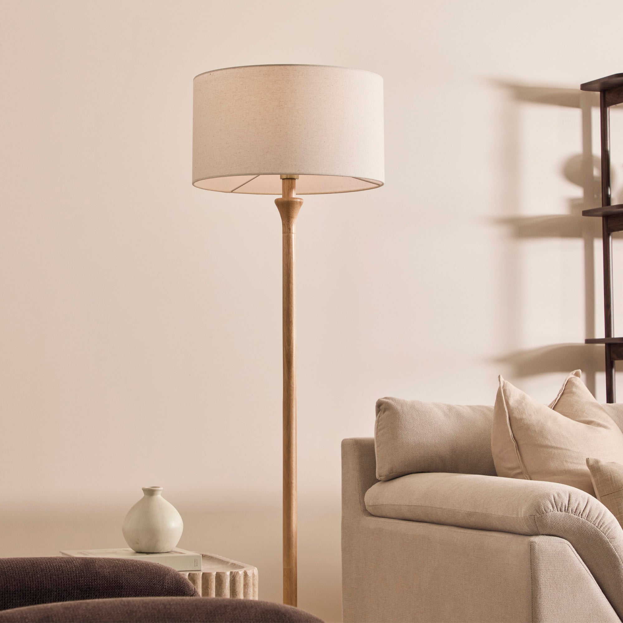 Indy Floor Lamp Natural