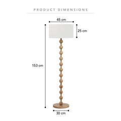 Sadie Floor Lamp Natural