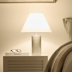 Lume Table Lamp Nickel (Set of 2)