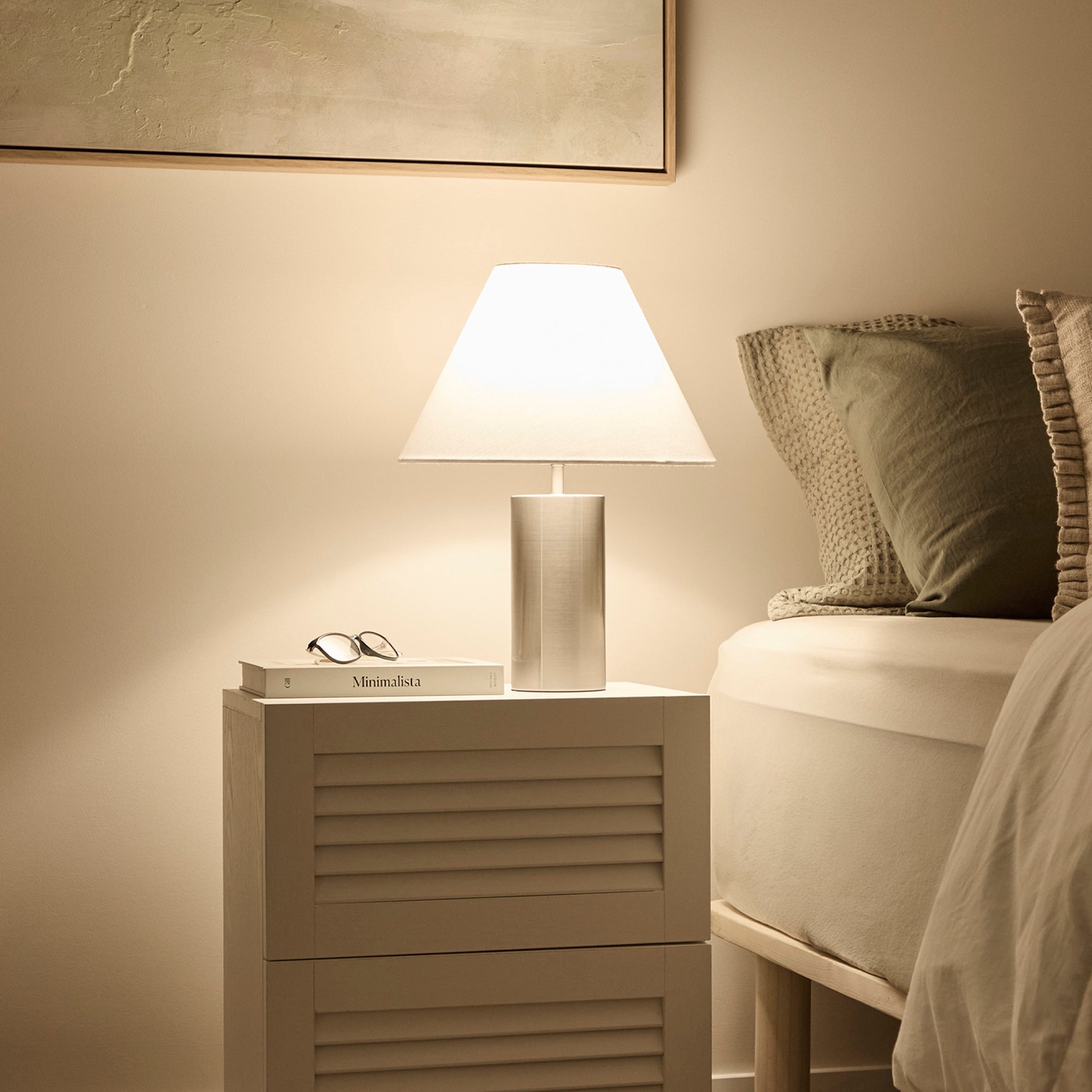 Lume Table Lamp Nickel