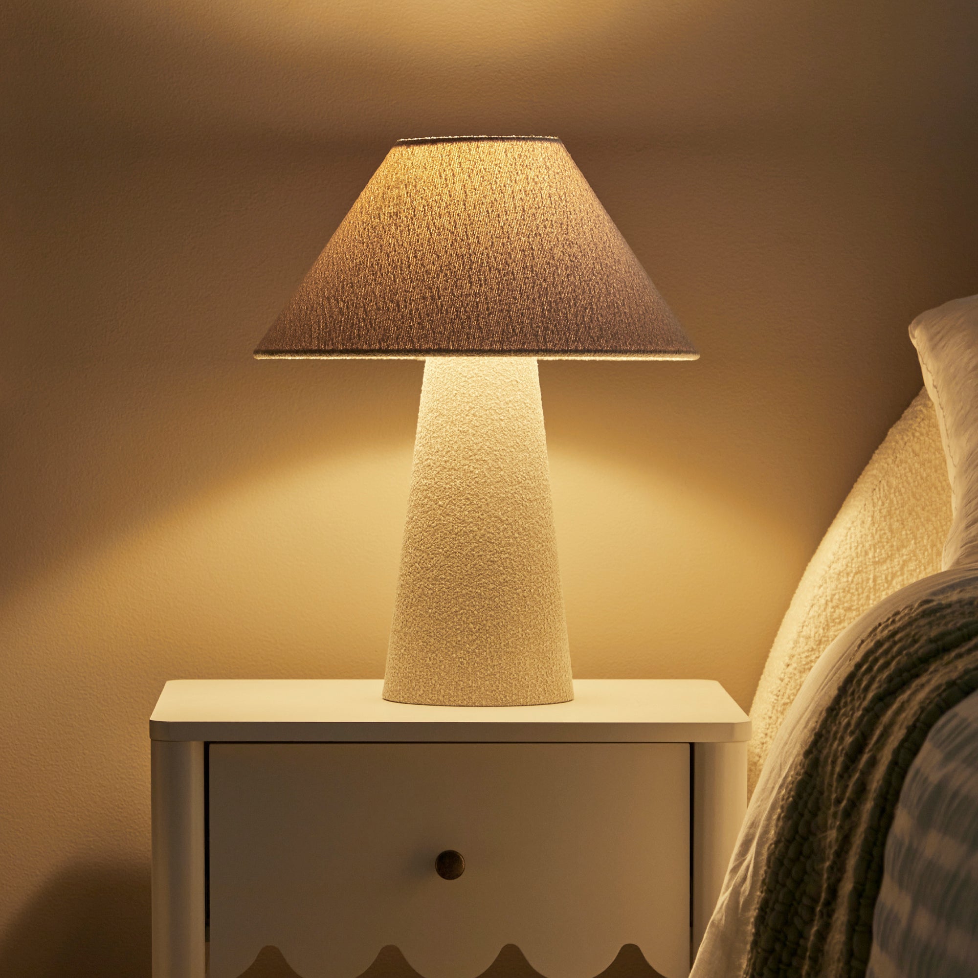 Remy Table Lamp Boucle (Set of 2)