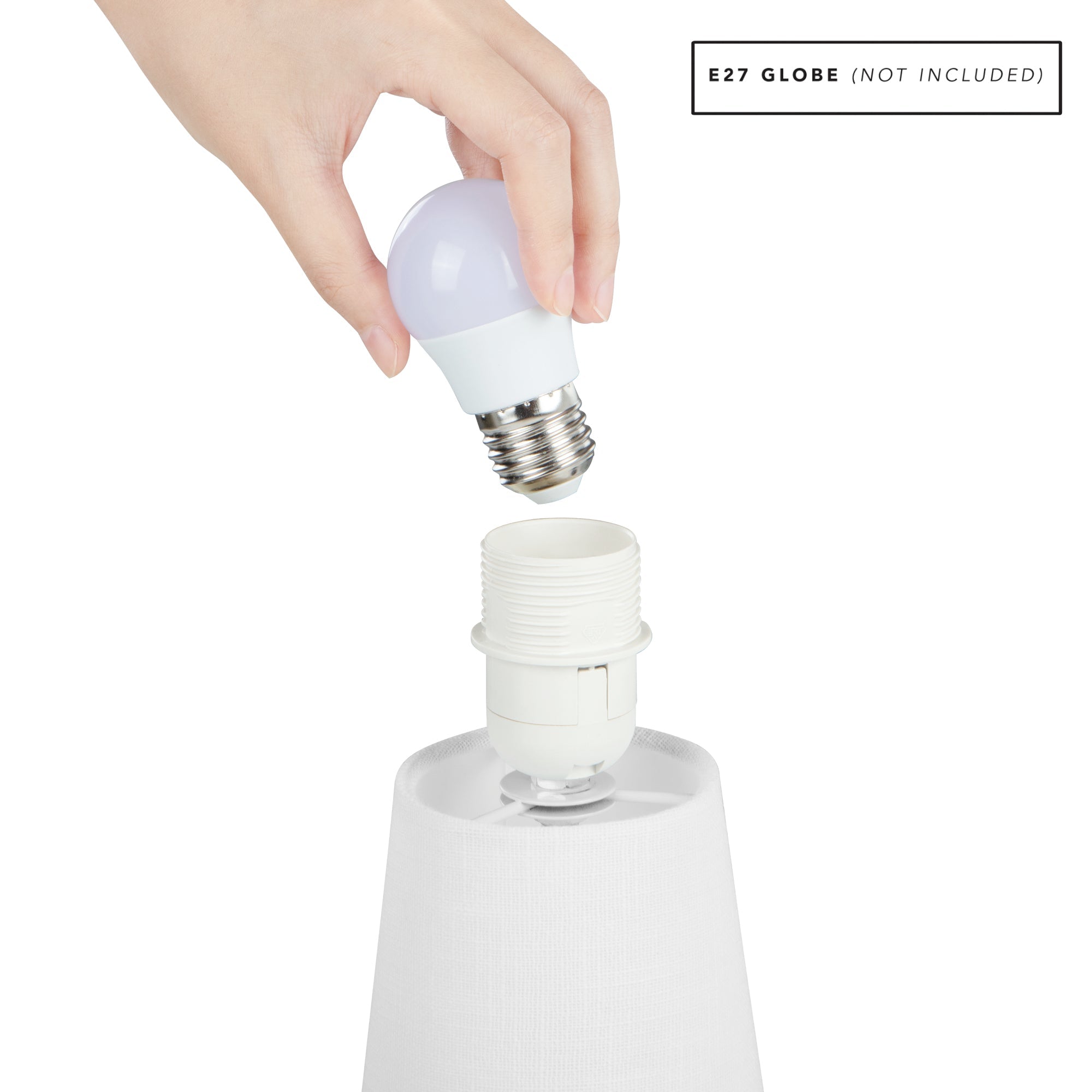 Remy Table Lamp Linen