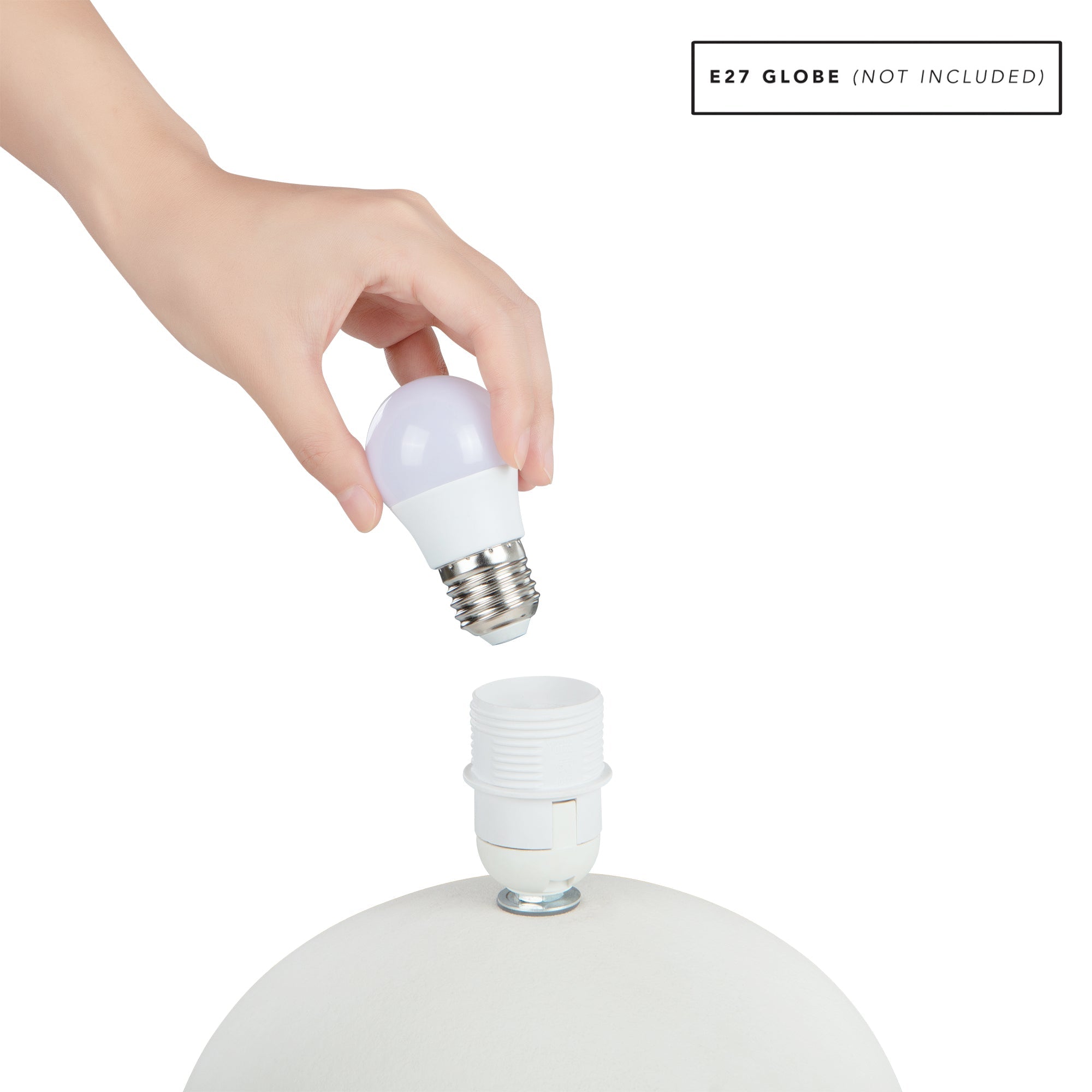 Amalie Table Lamp White