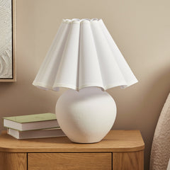 Amalie Table Lamp White
