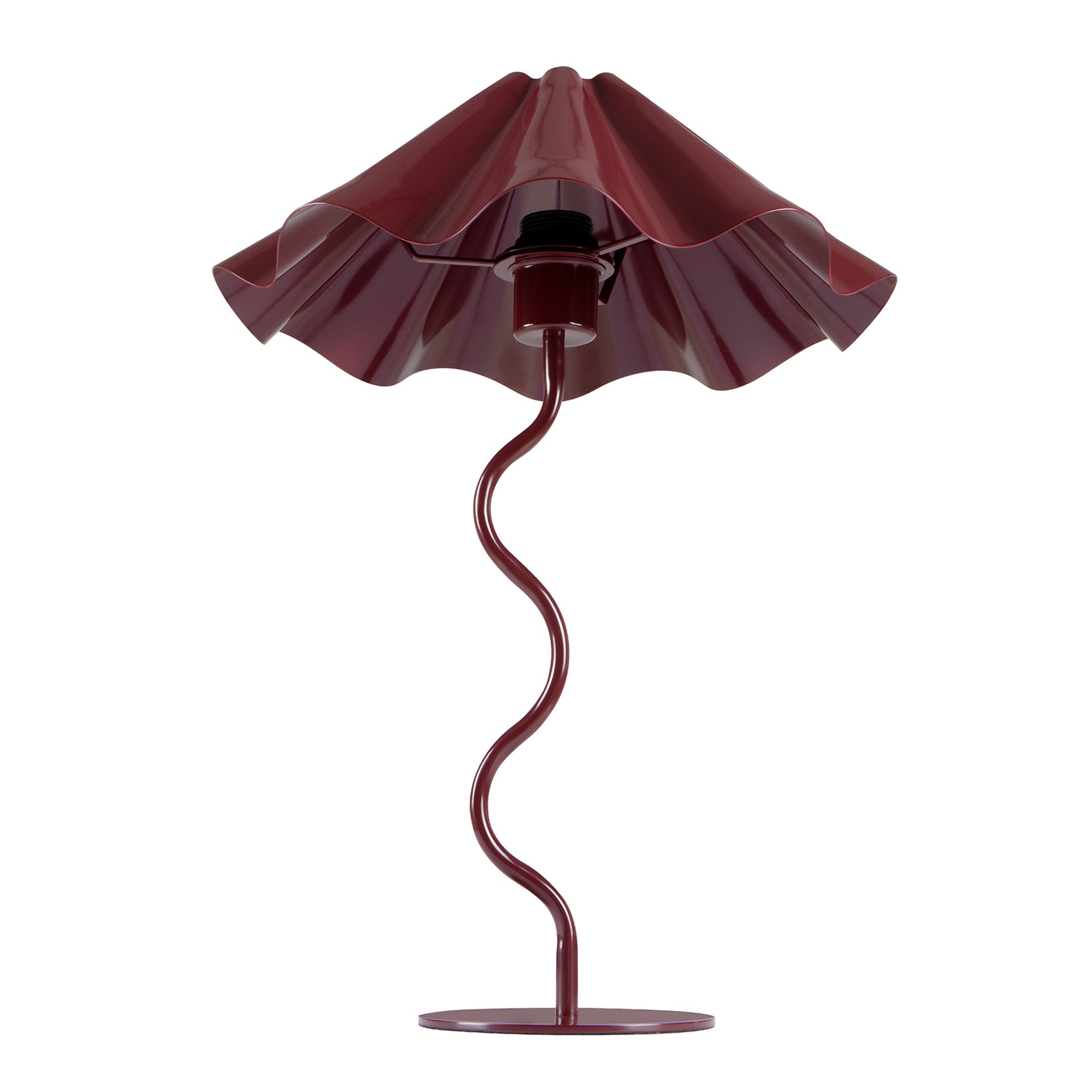 Lola Table Lamp Cabernet