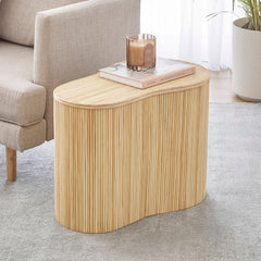 Edo Wave Storage Side Table Large