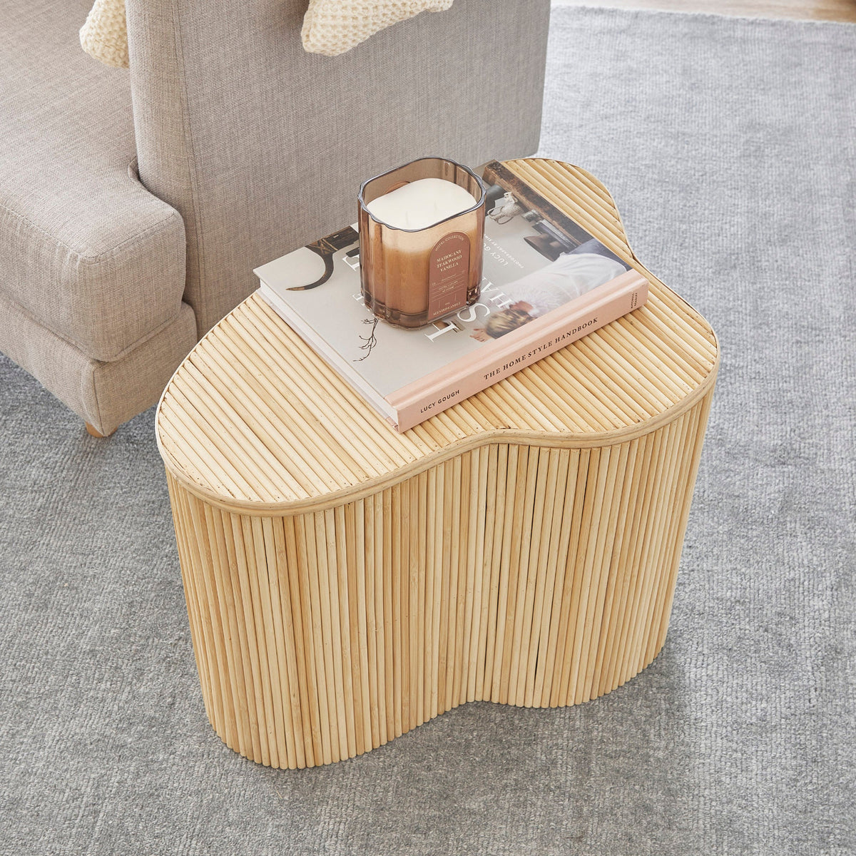 Edo Wave Storage Side Table Small