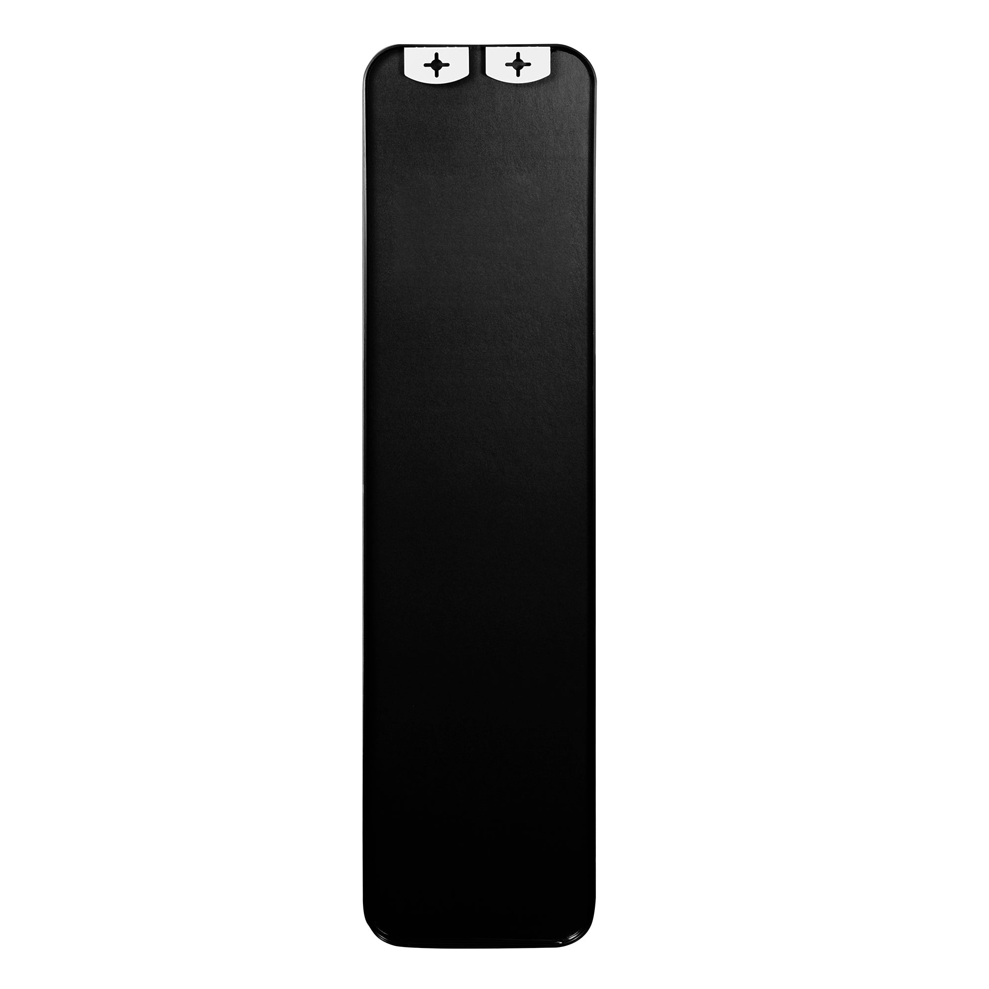 Elle 120cm Rectangle Leaning Wall Mirror Black