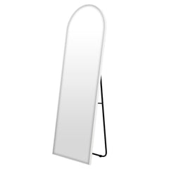 Cindy 165cm Arched Standing Full Length Mirror White