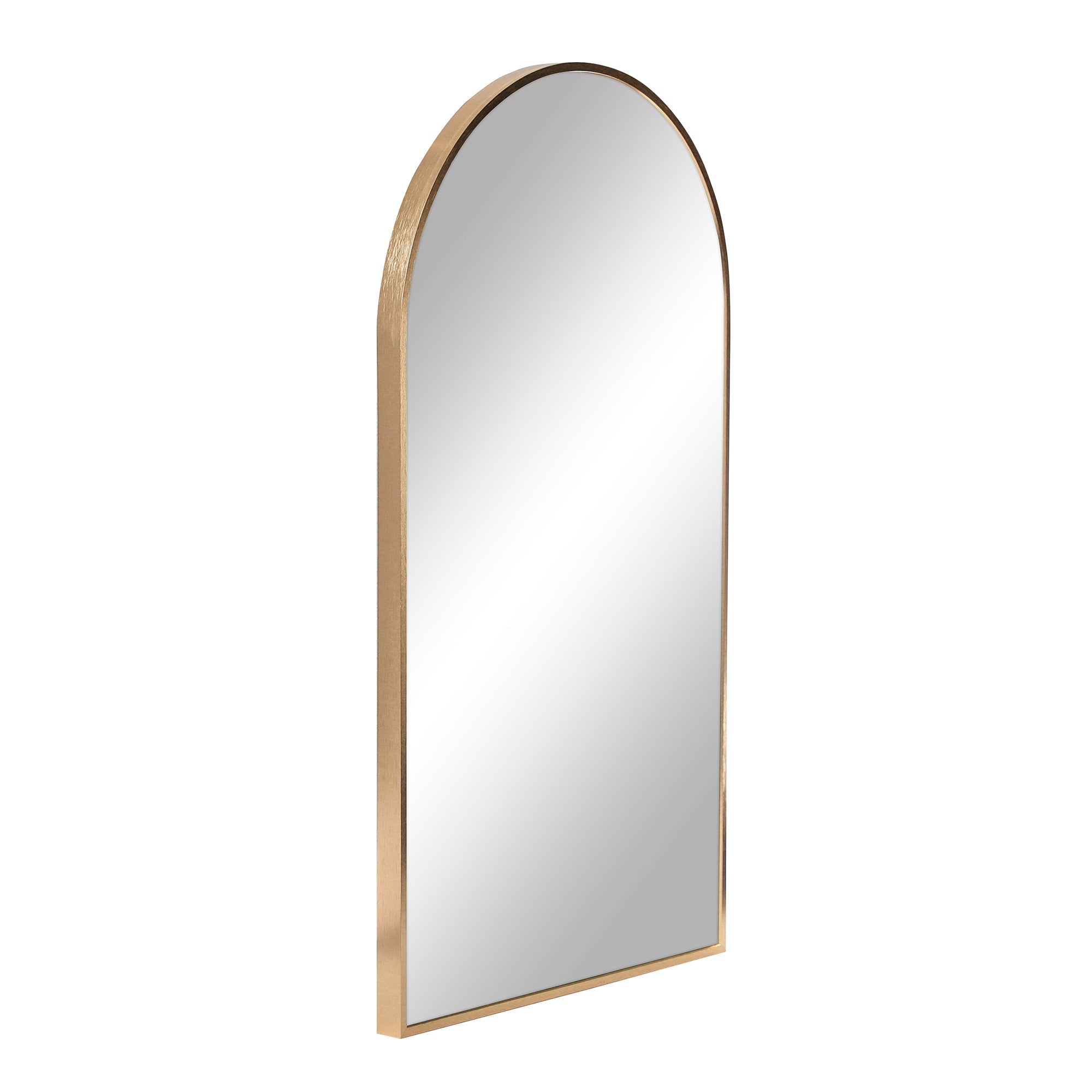 Naomi 80cm Arched Wall Mirror Gold