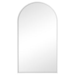 Naomi 80cm Arched Wall Mirror White